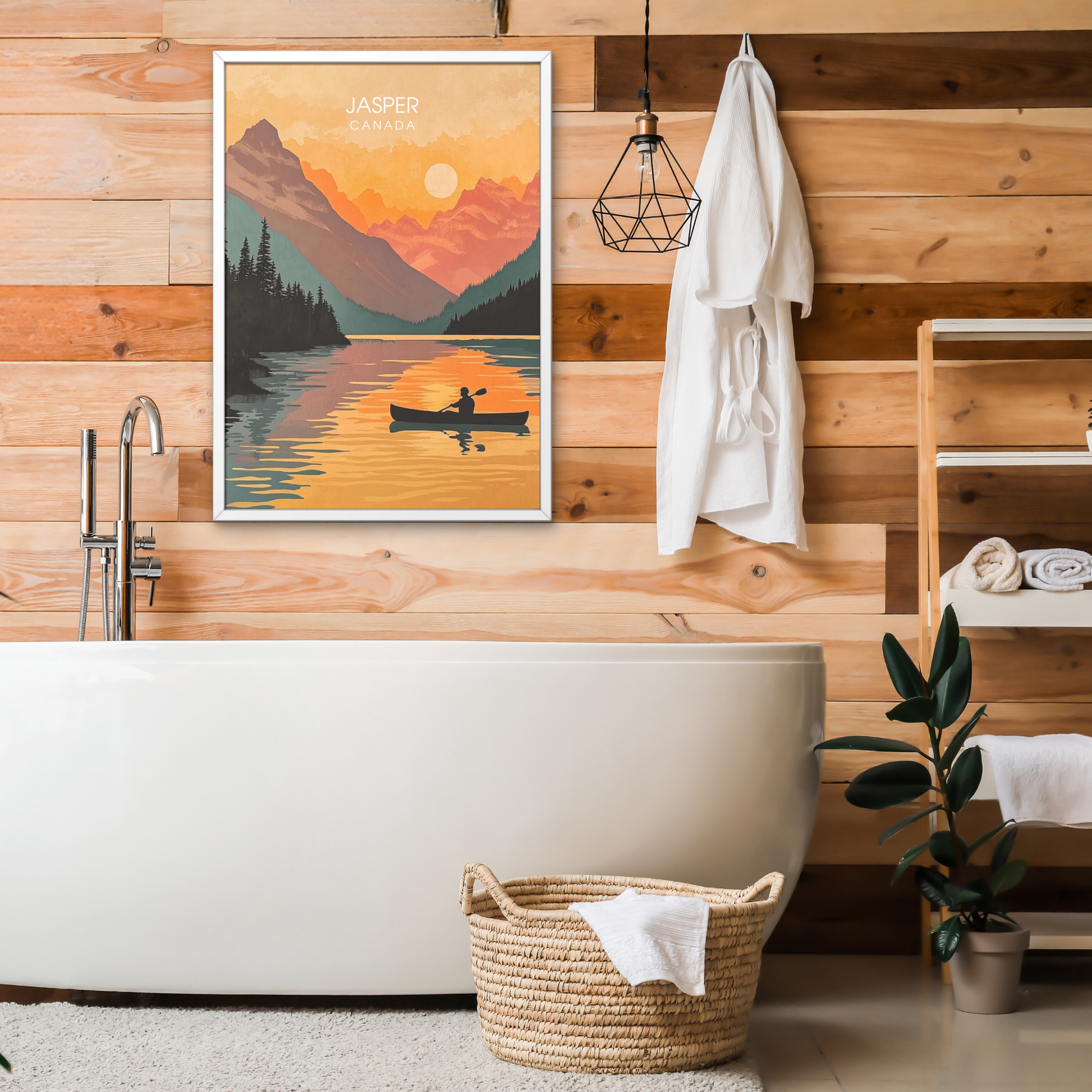 Affiche Parc national de jasper | Poster Canada | Affiche Canada