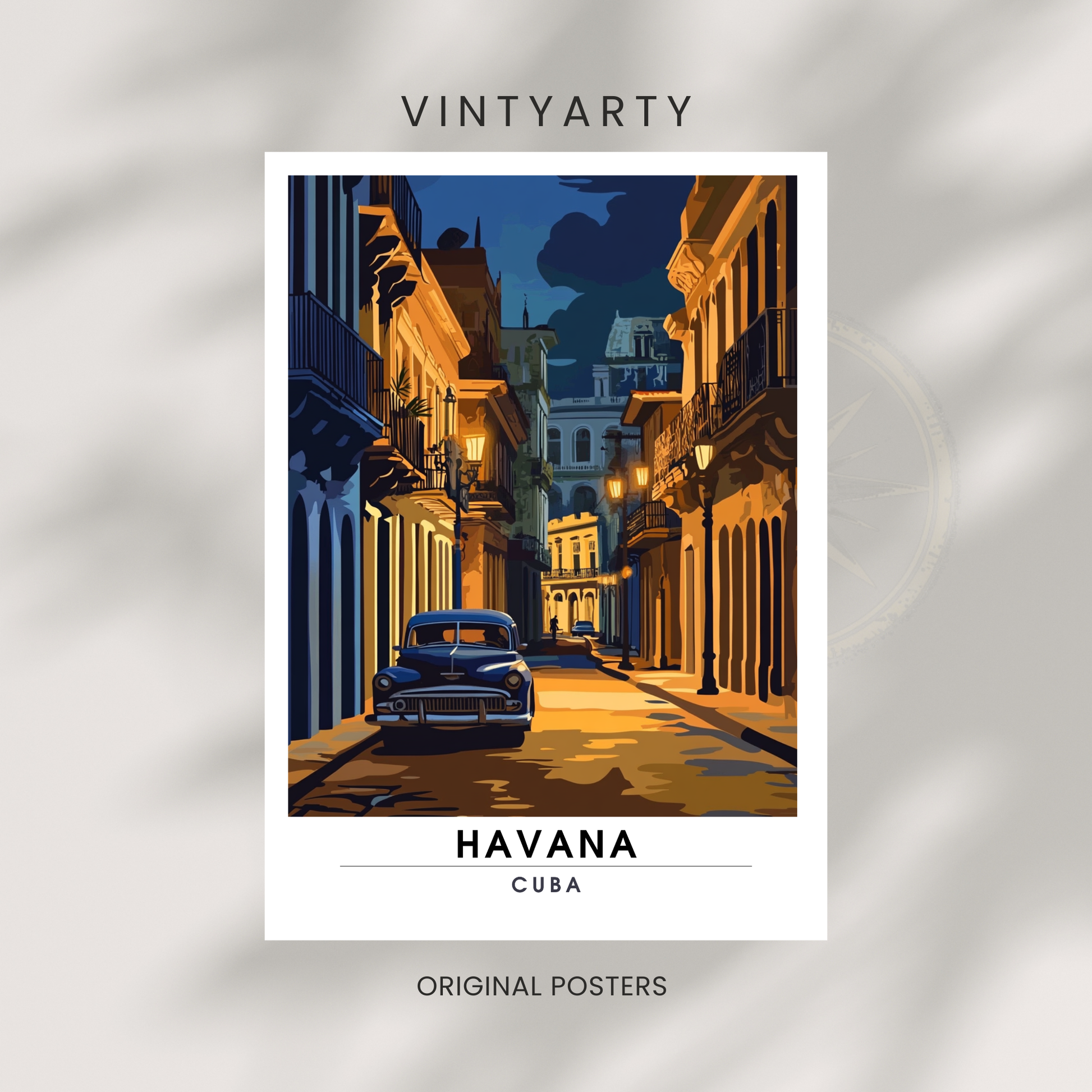 Affiche Havana | Poster Cuba | Affiche Cuba