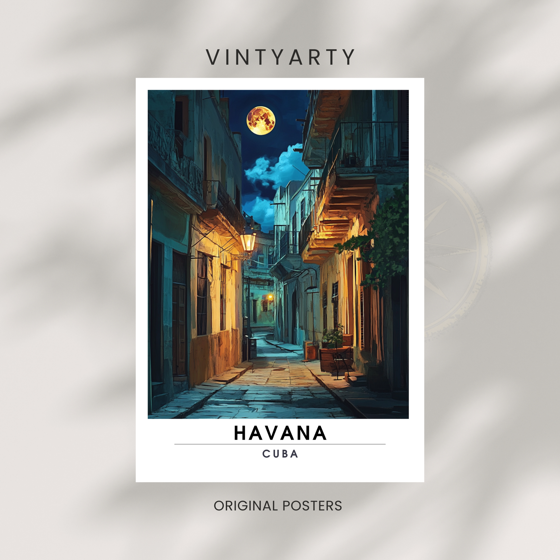 Affiche Havana | Impression Cuba | Affiche Cuba