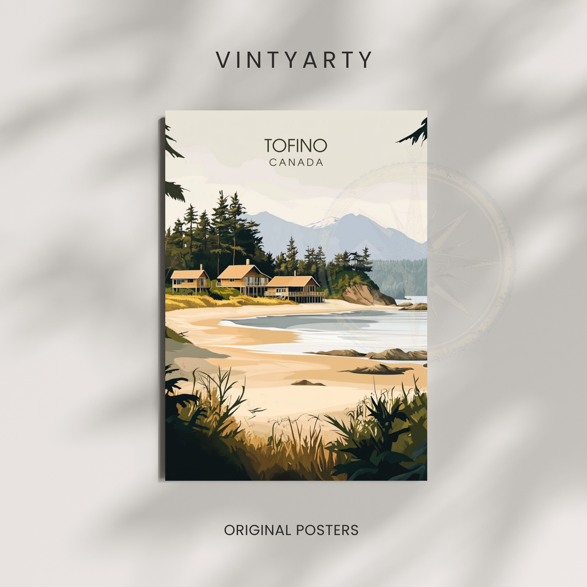 Affiche Tofino | Poster décoratif Canada | Affiche Canada