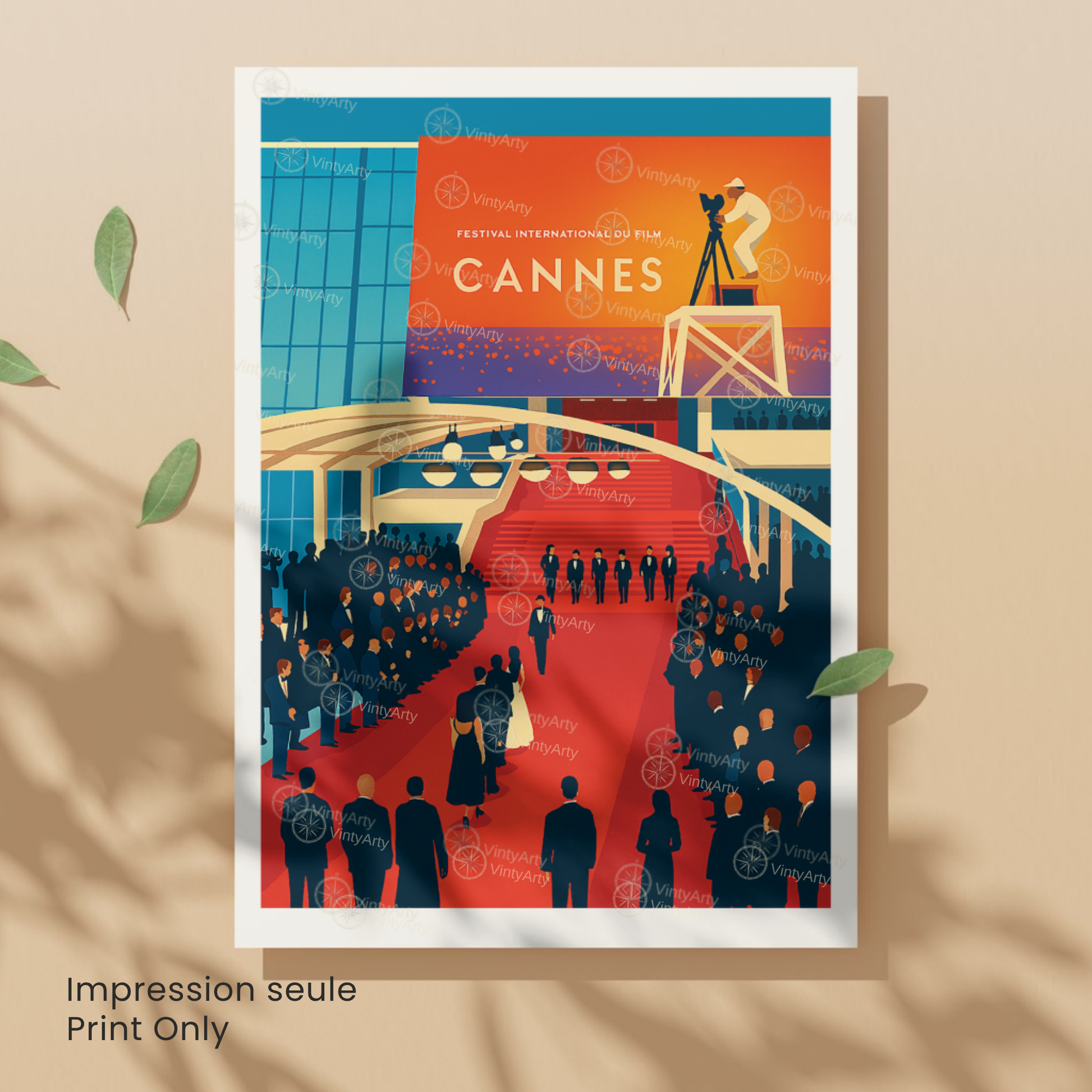 Affiche Cannes | Poster Festival de Cannes | Affiche France