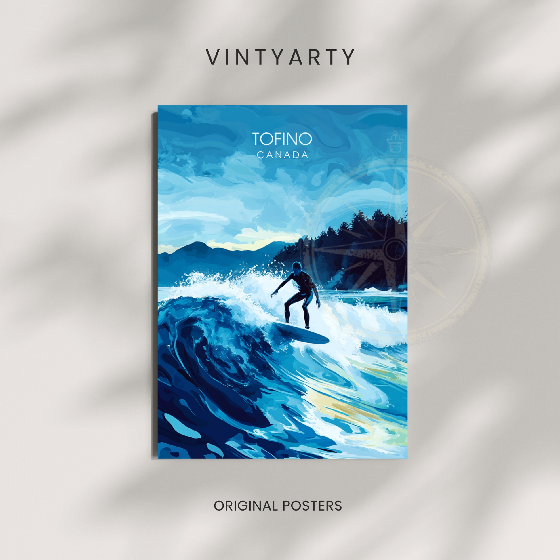 Affiche Tofino | Poster Canada | Affiche Canada