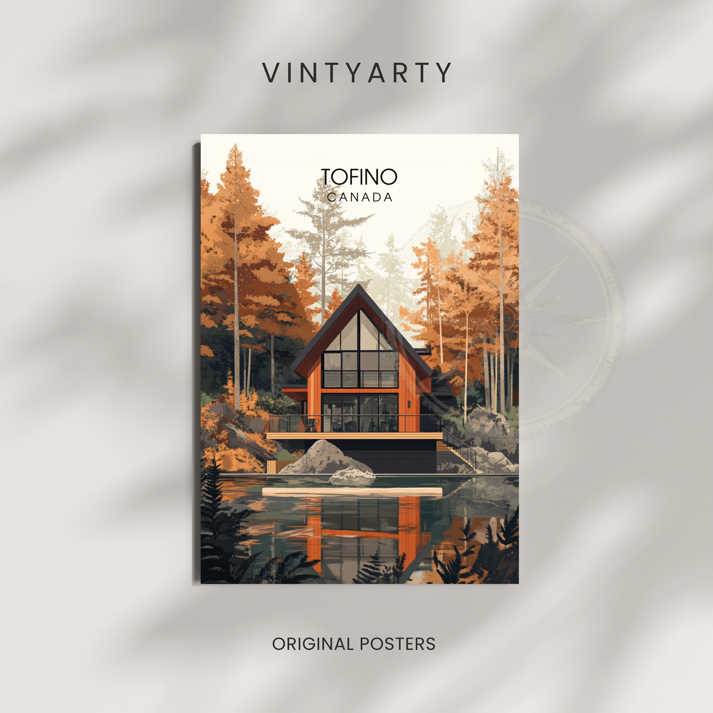 Affiche Tofino | Impression de voyage Canada | Affiche Canada