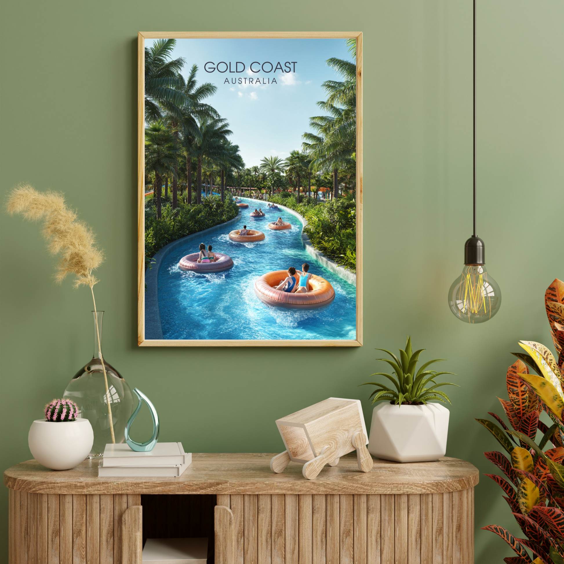 Affiche Côte d'Or | Impression Australie | Affiche Australie