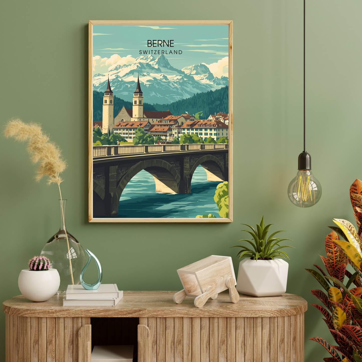 Affiche Berne | Poster Murale de Suisse | Affiche Suisse