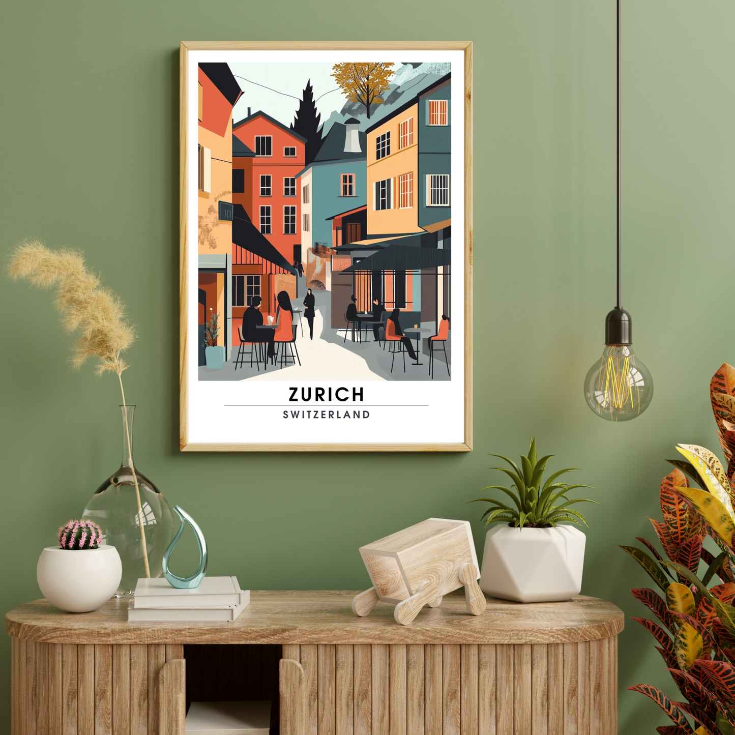 Affiche Zurich | Impression Suisse | Affiche Suisse