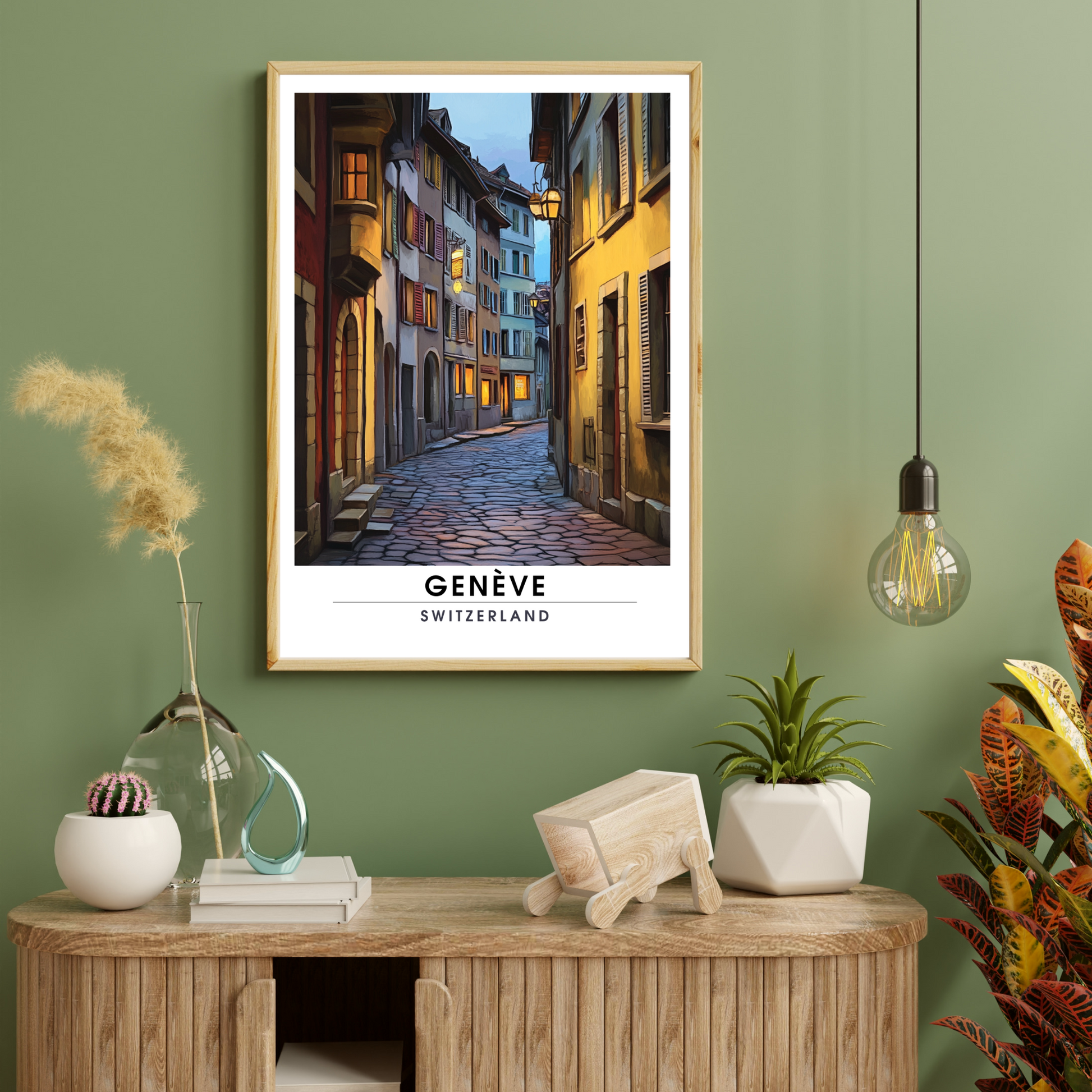 Affiche Genève | Poster Murale Suisse | Affiche Suisse