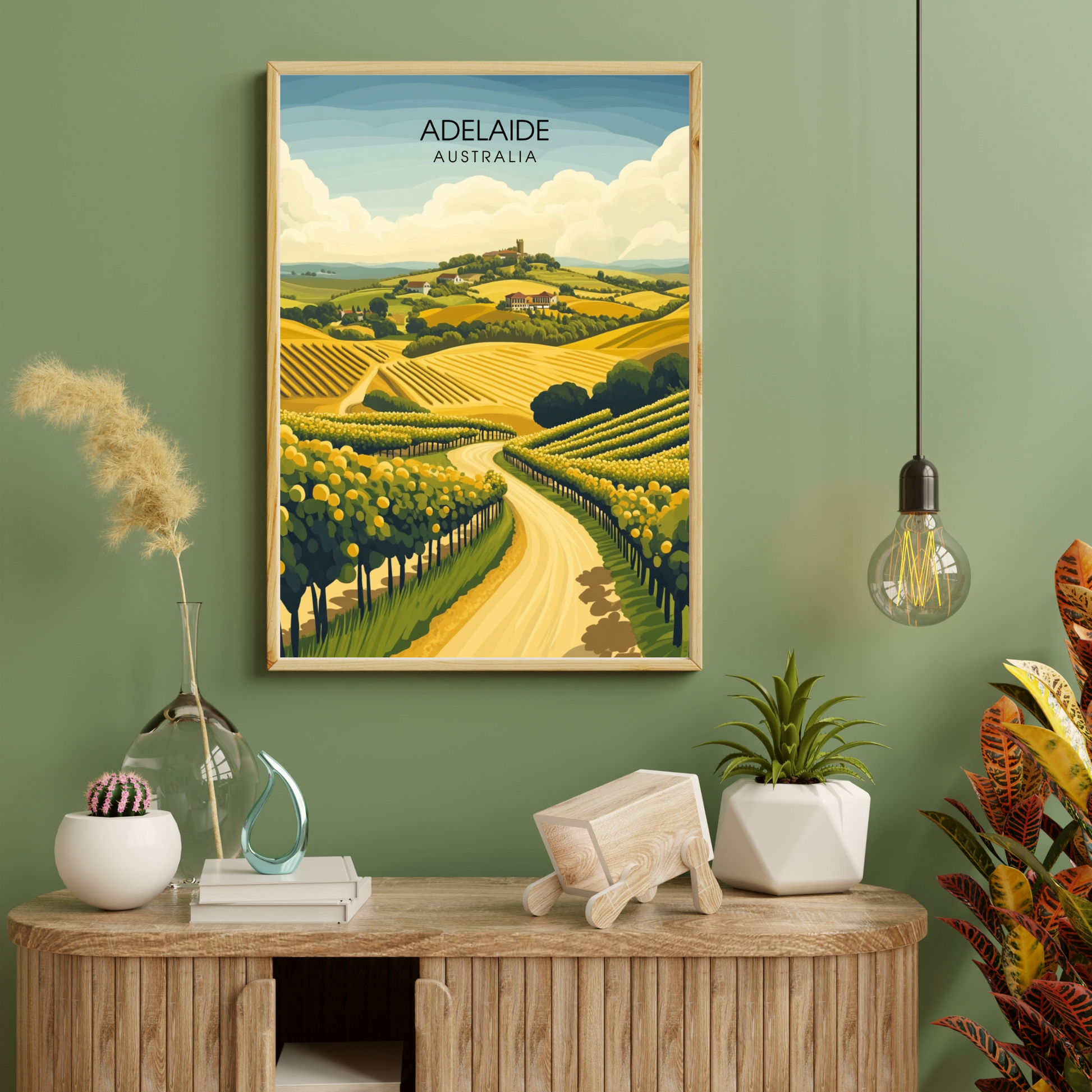 Affiche Adélaïde | Impression Australie | Affiche Australie