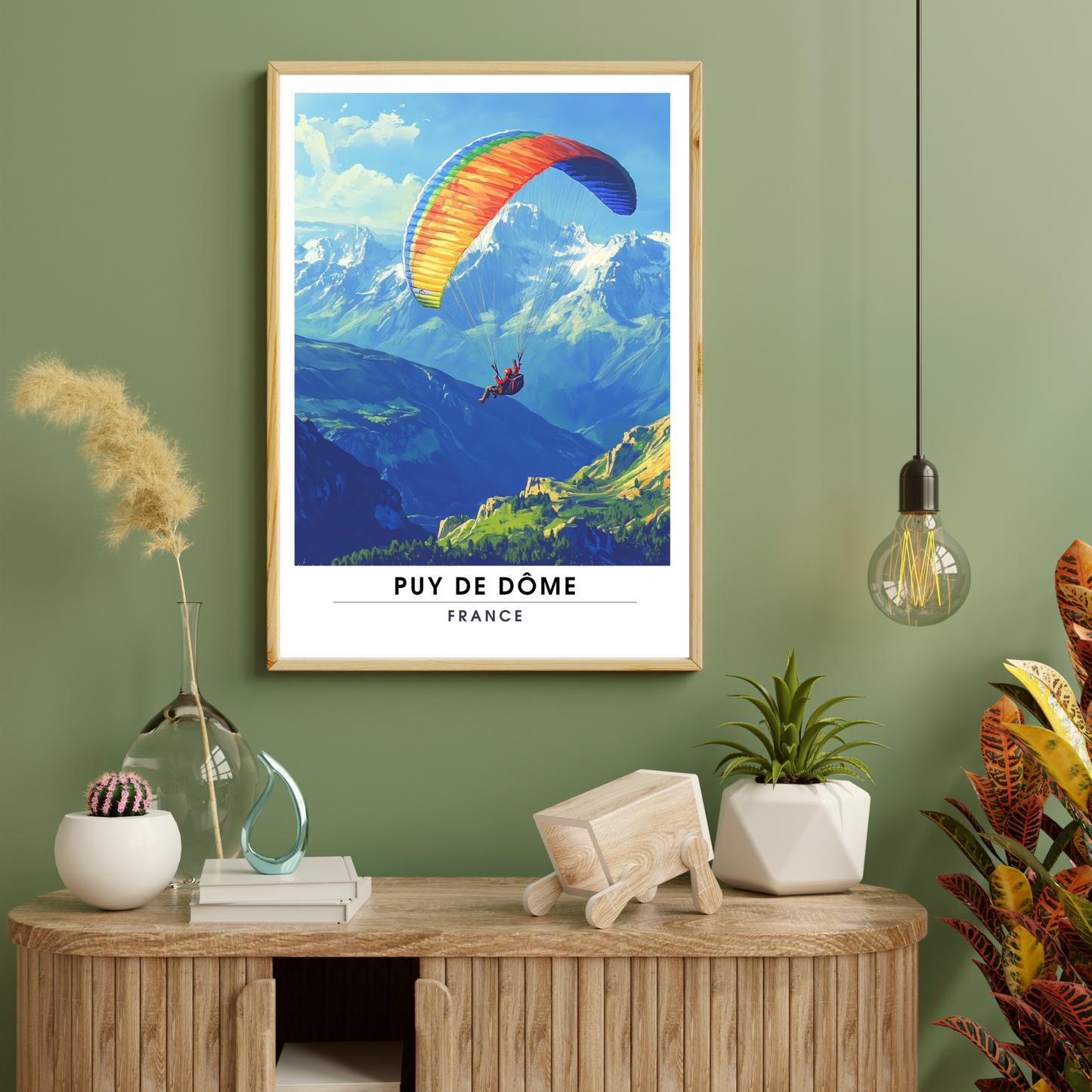 Affiche Puy de Dôme| Impression France | Affiche France
