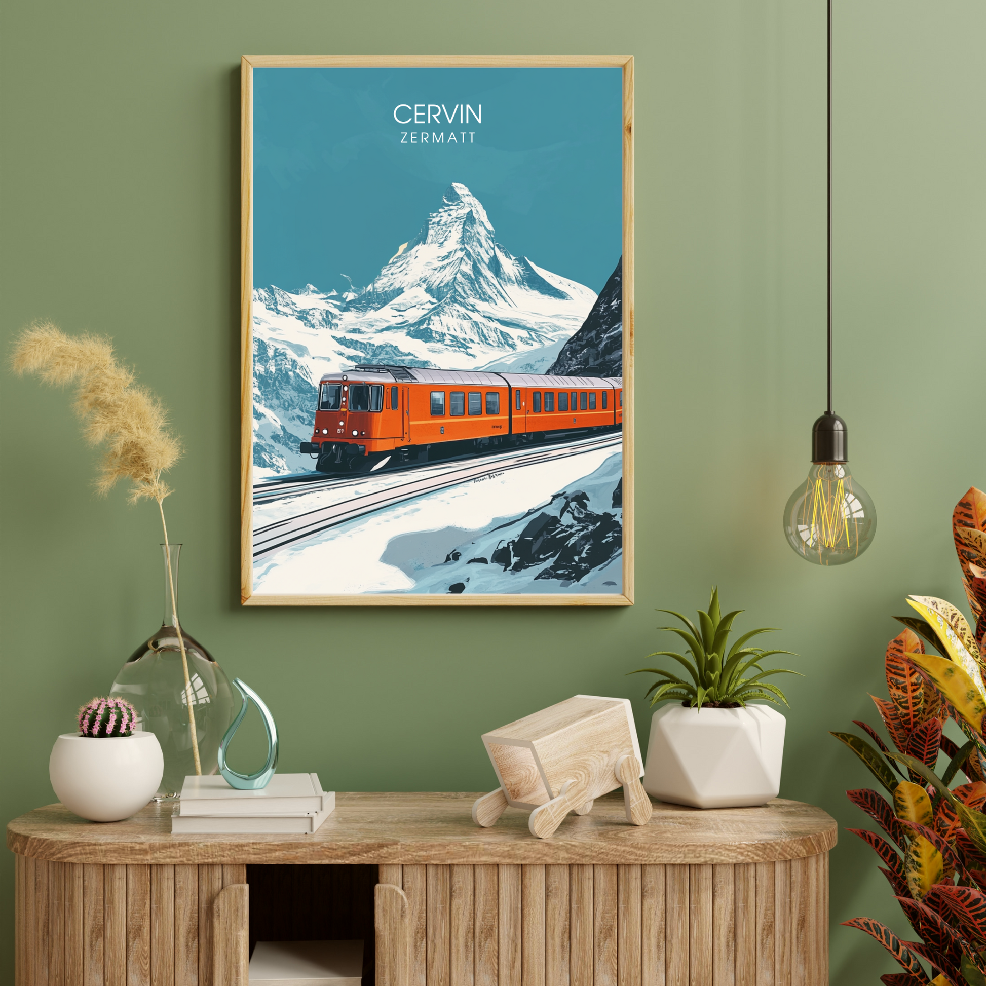 Affiche Cervin | Impression Suisse | Affiche Suisse