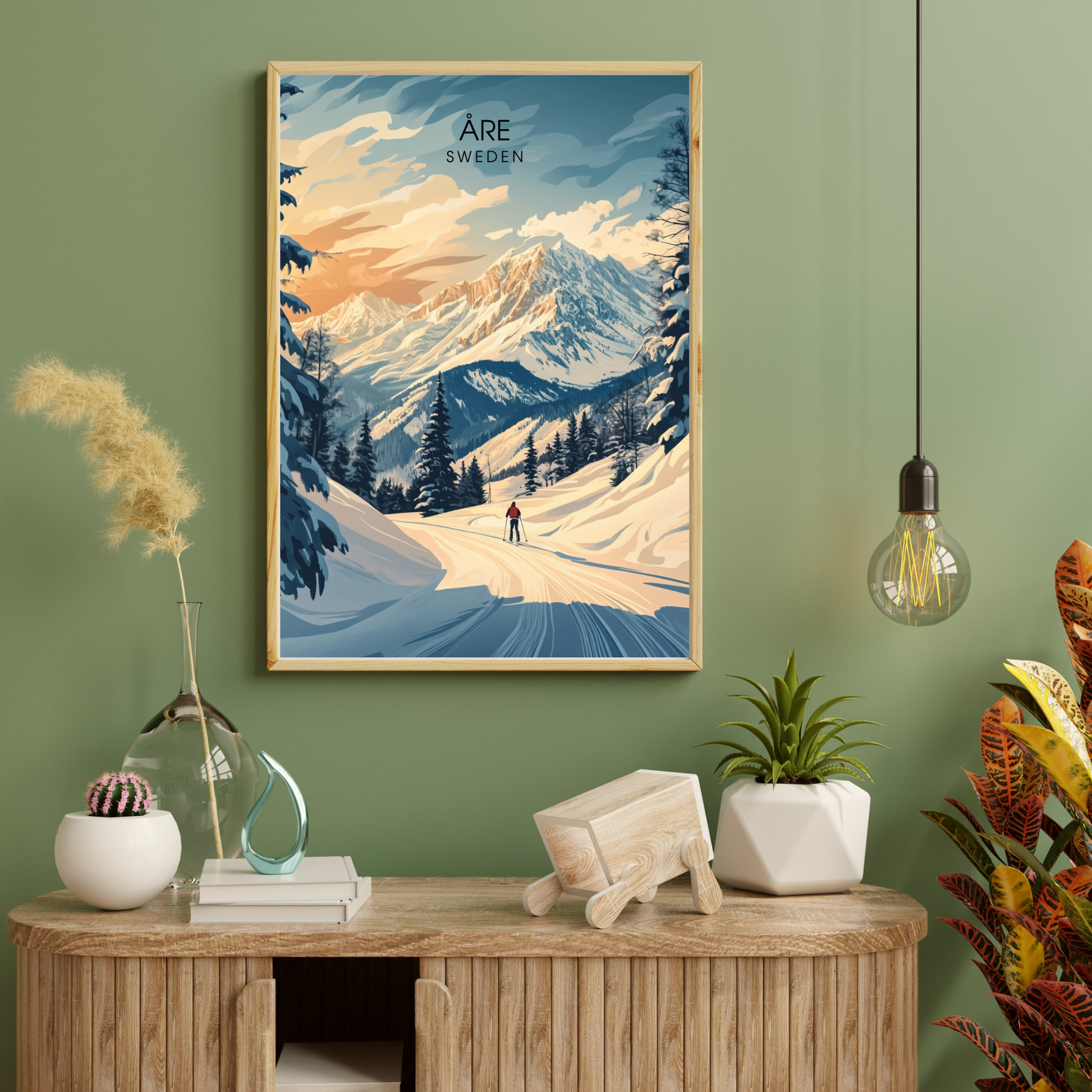 Affiche Åre | Poster Murale Suède | Affiche Suède