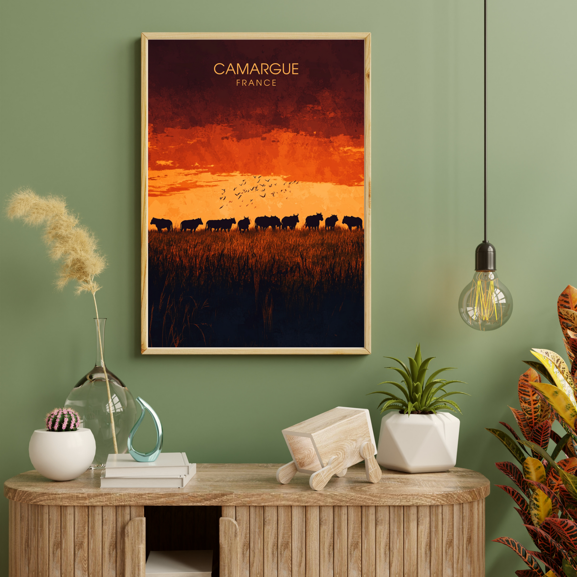 Affiche Camargue  | Impression france |  France