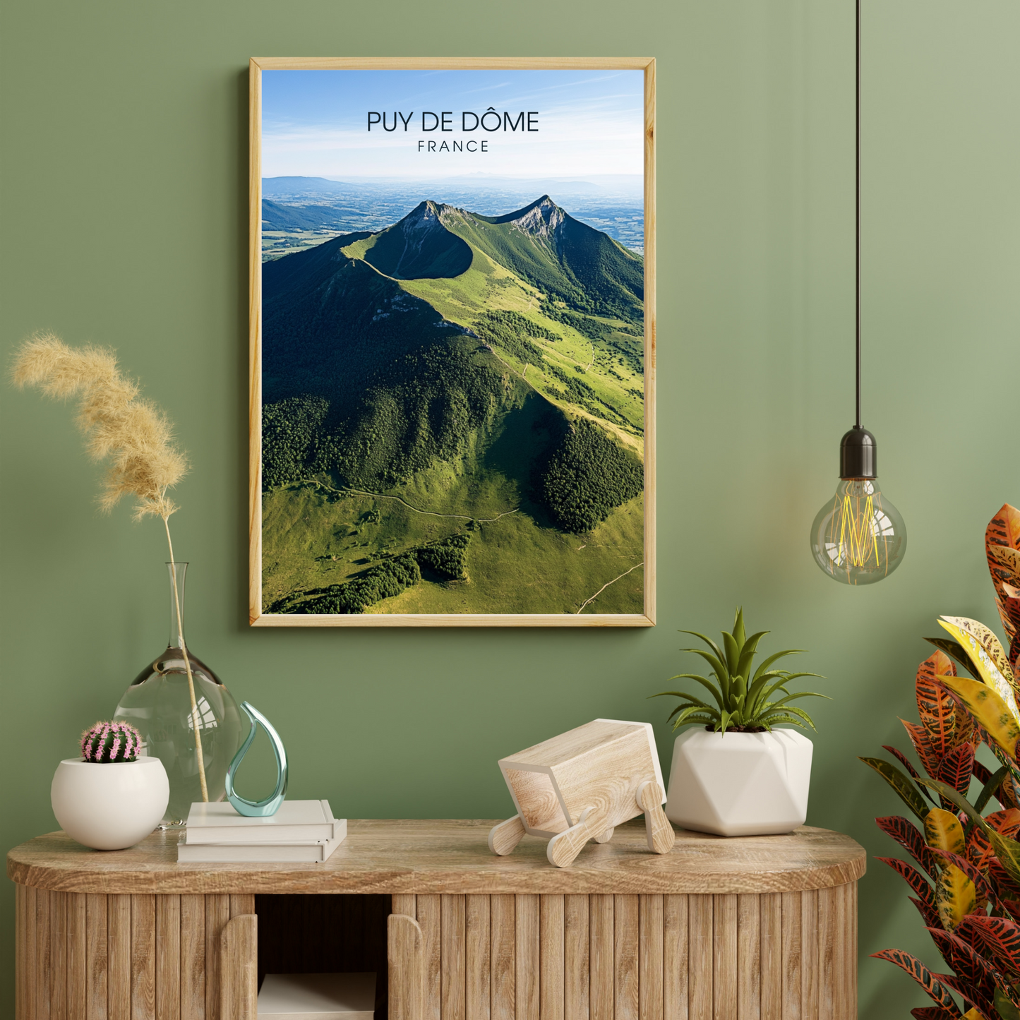 Affiche Puy de Dôme| Impression France | Affiche France