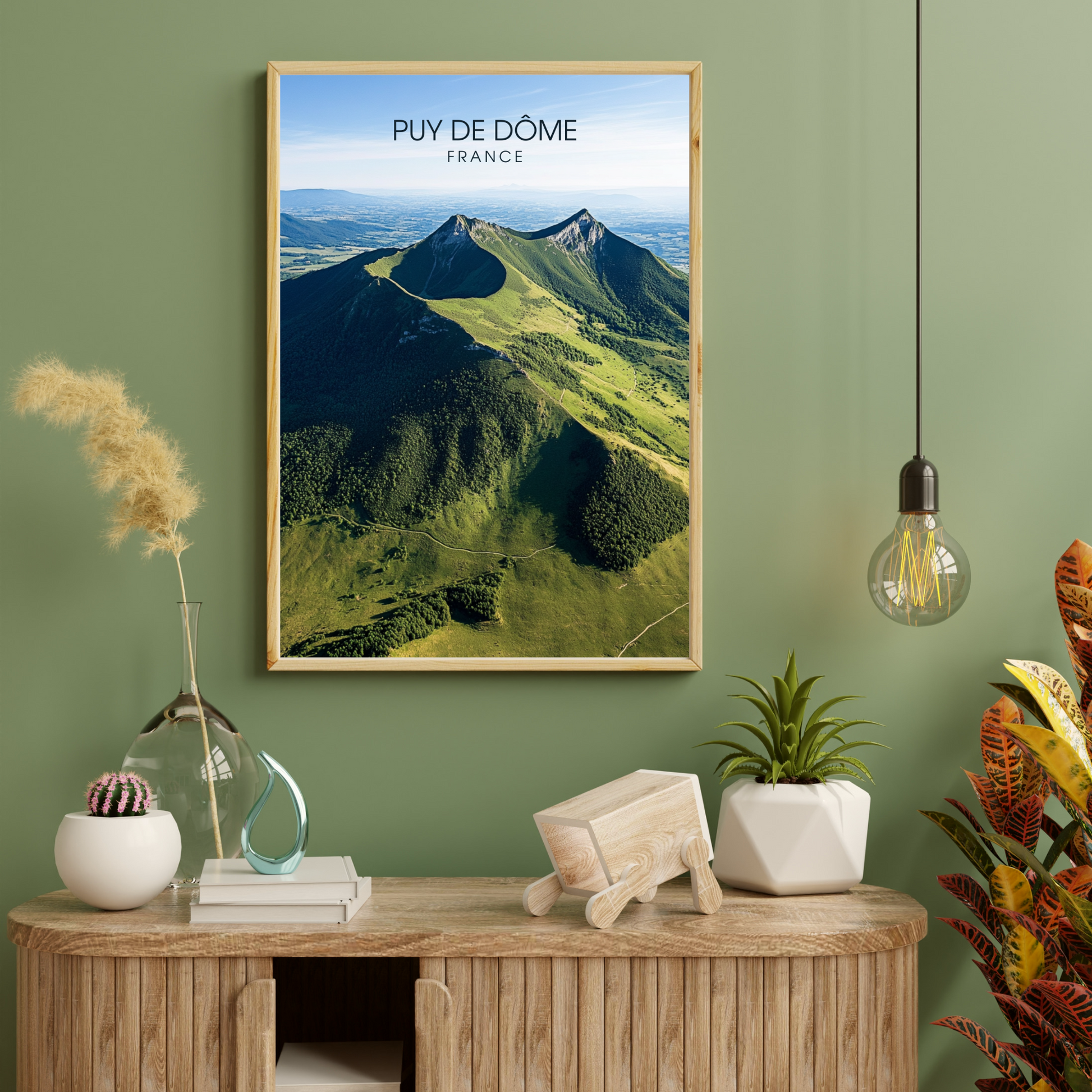 Affiche Puy de Dôme| Impression France  |  Affiche France