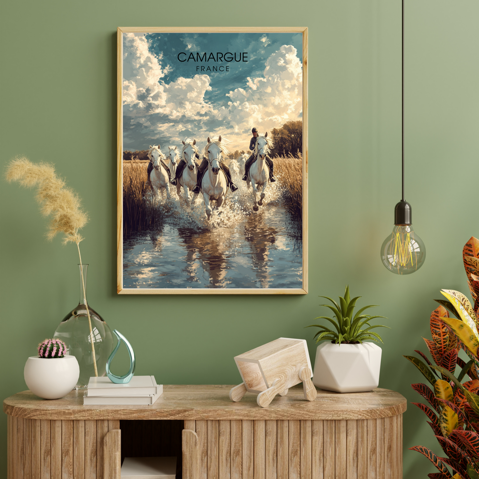 Affiche Camargue  | Impression france |  France