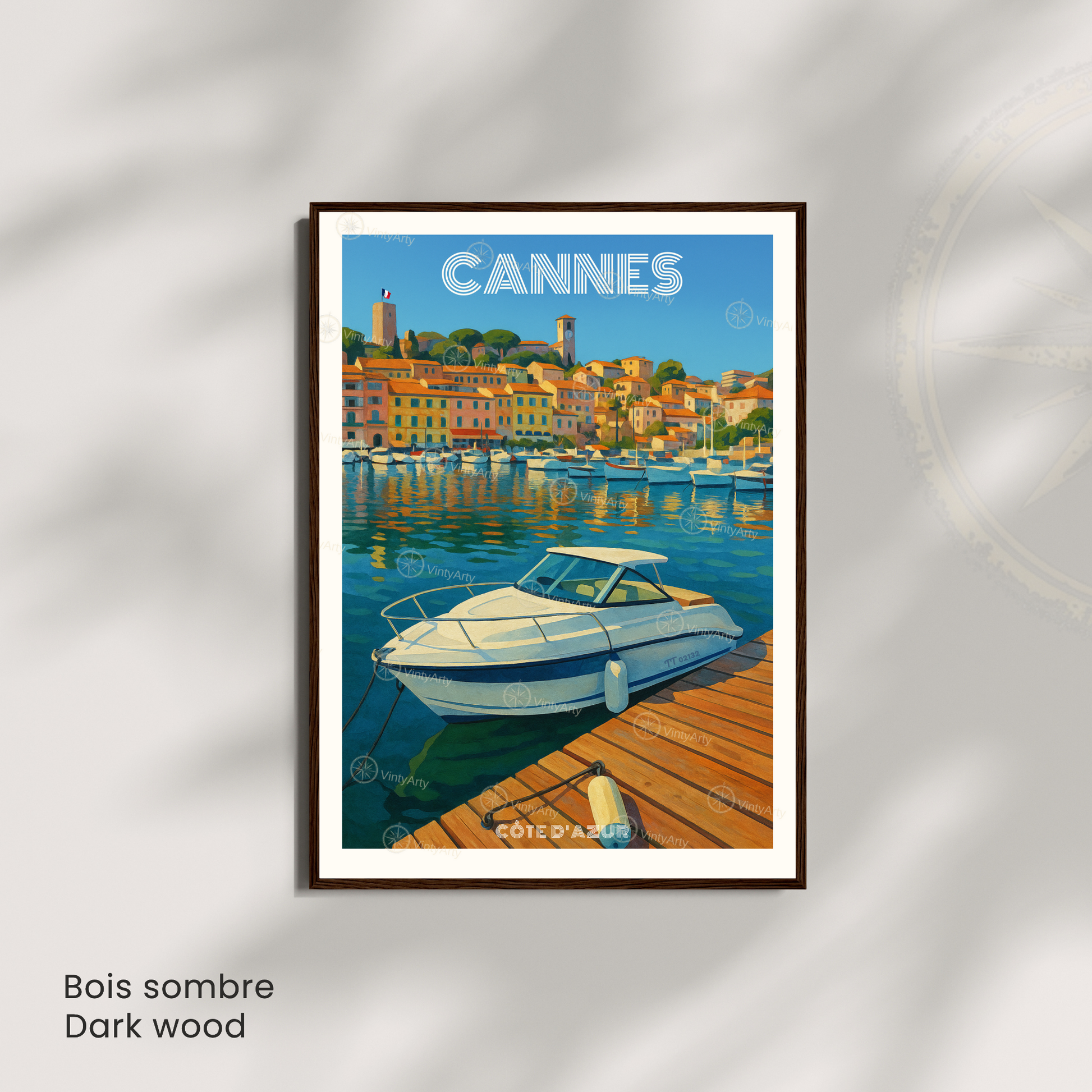 Affiche Cannes | Poster Côte d’Azur | Affiche France