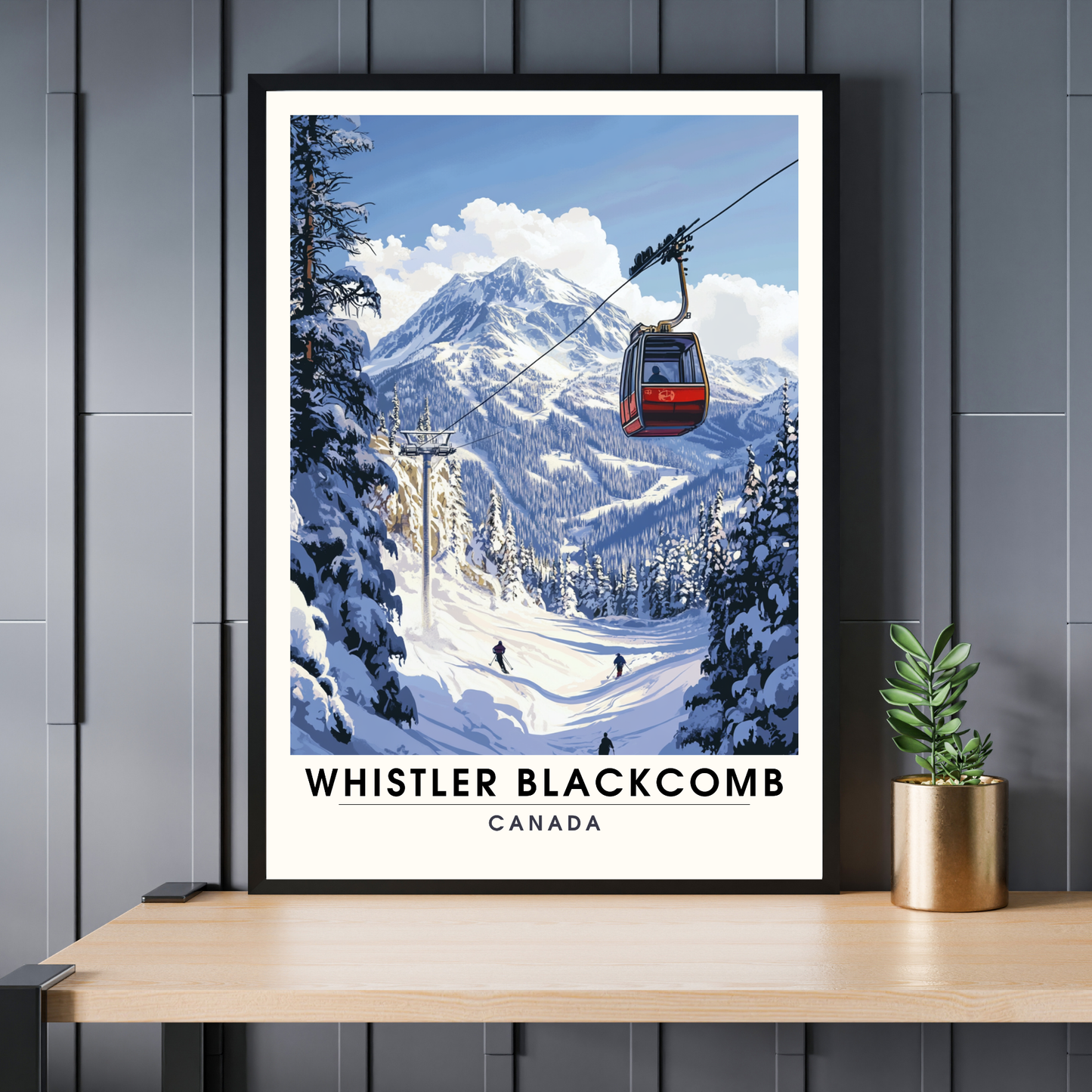 Poster Whistler Blackcomb