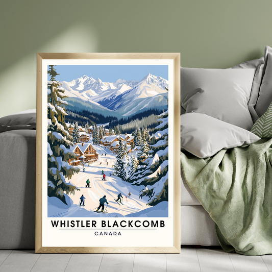 Affiche Whistler Blackcomb
