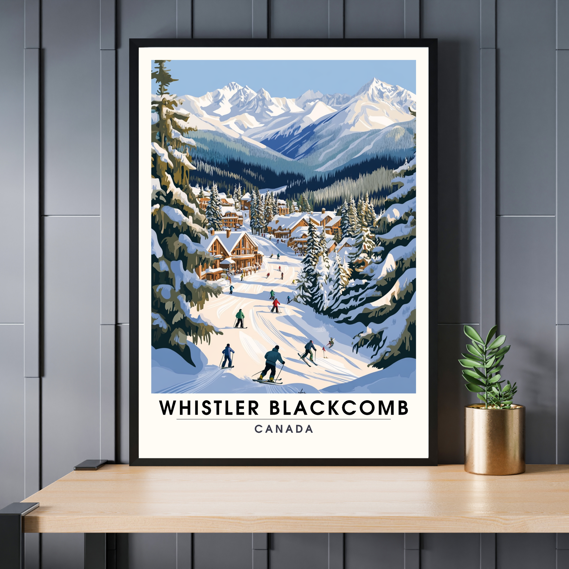 Whistler Blackcomb poster