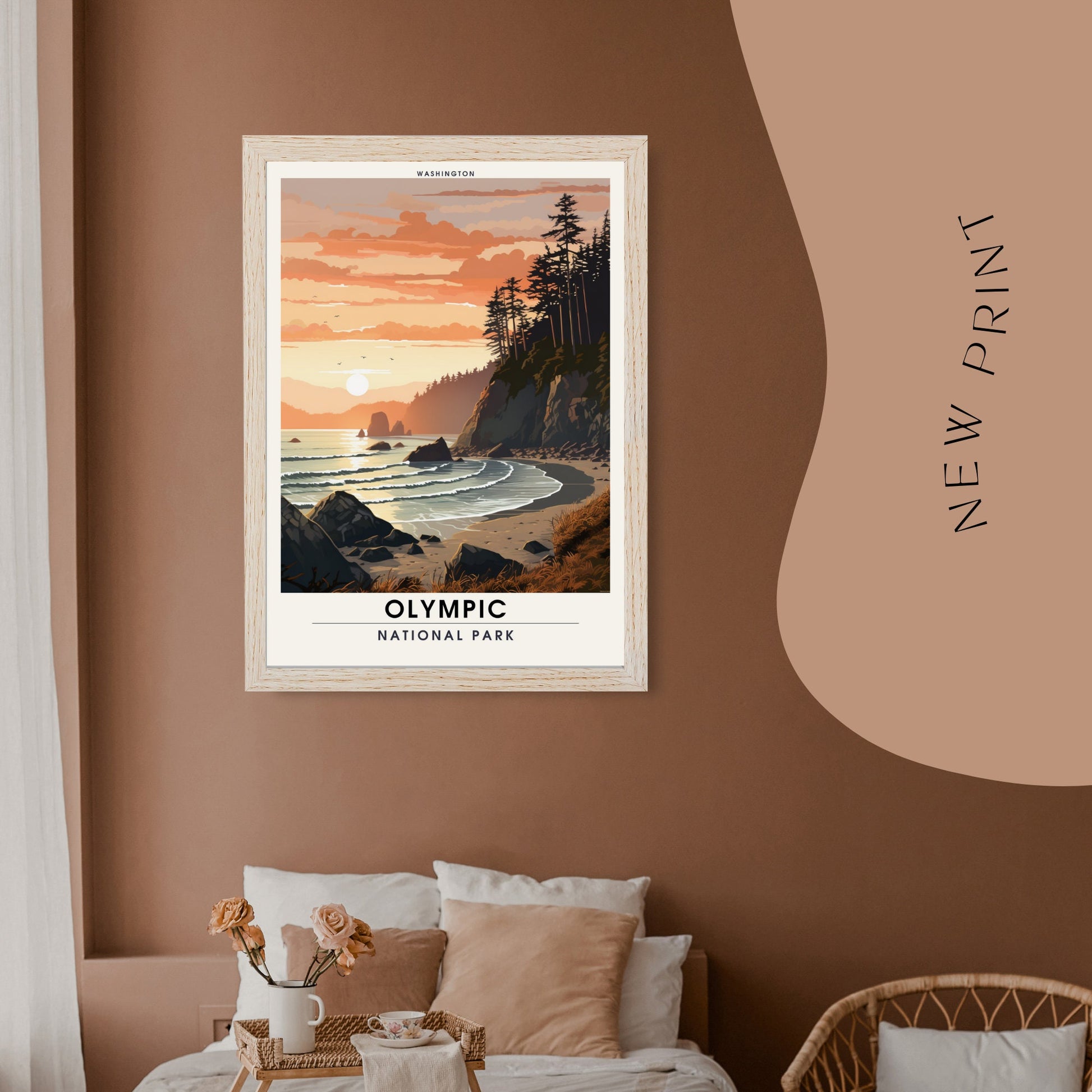 Olympic National Park Impression (broullion