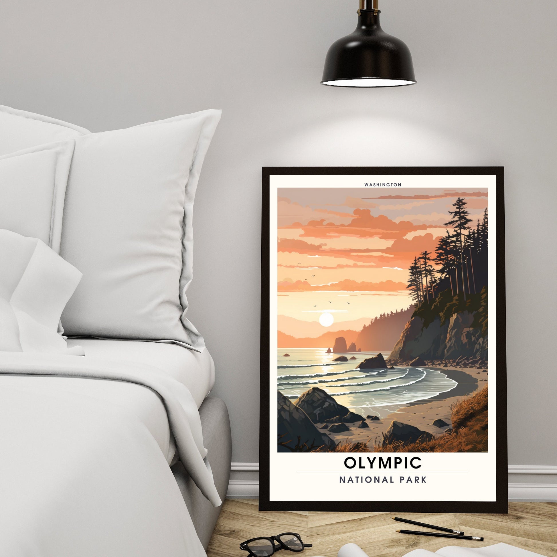 Olympic National Park Impression (broullion