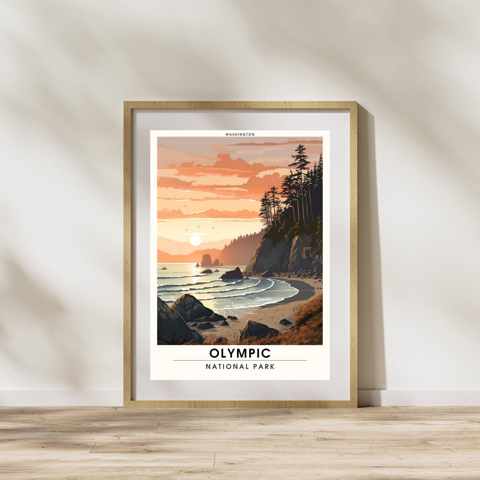 Olympic National Park Impression (broullion