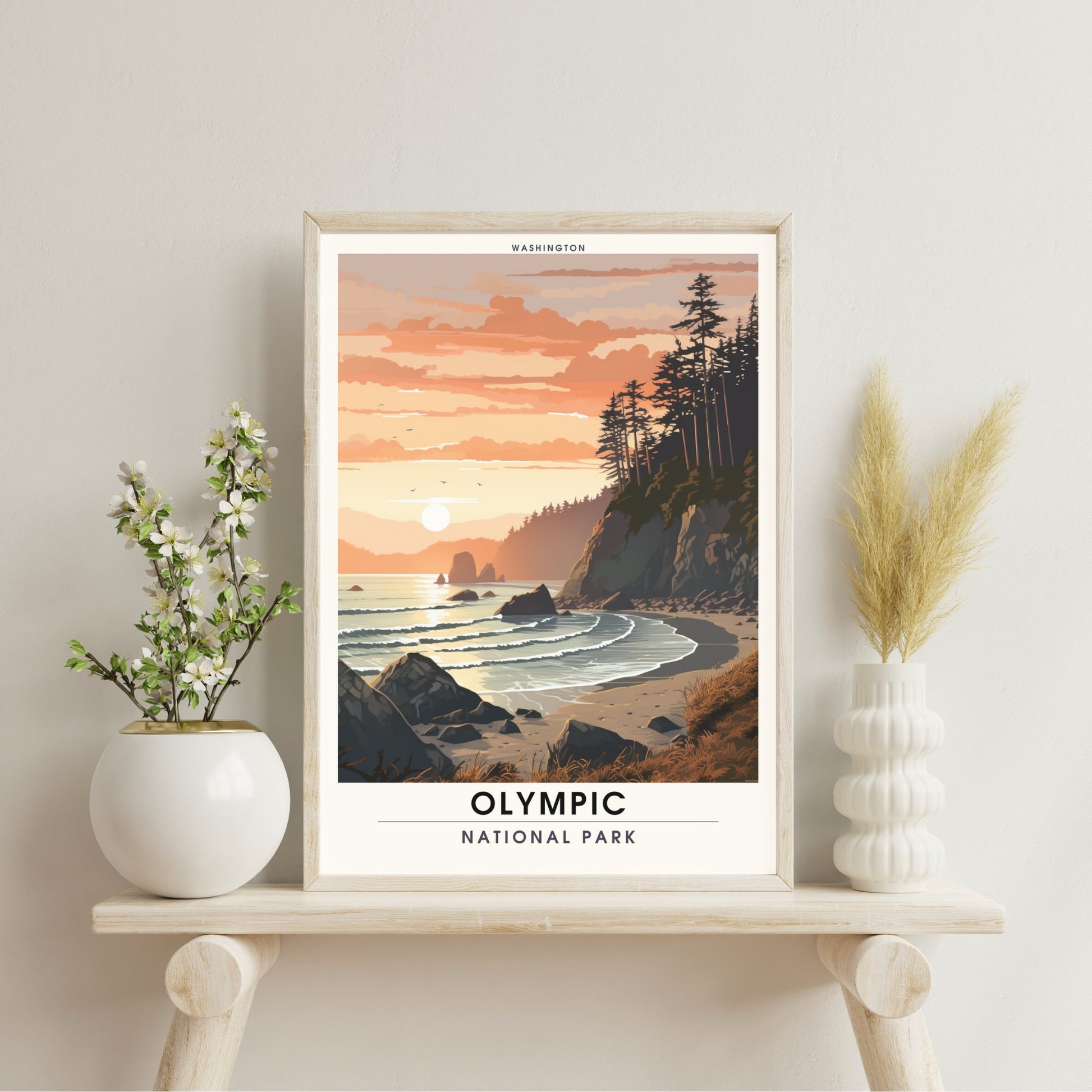 Olympic National Park Impression (broullion