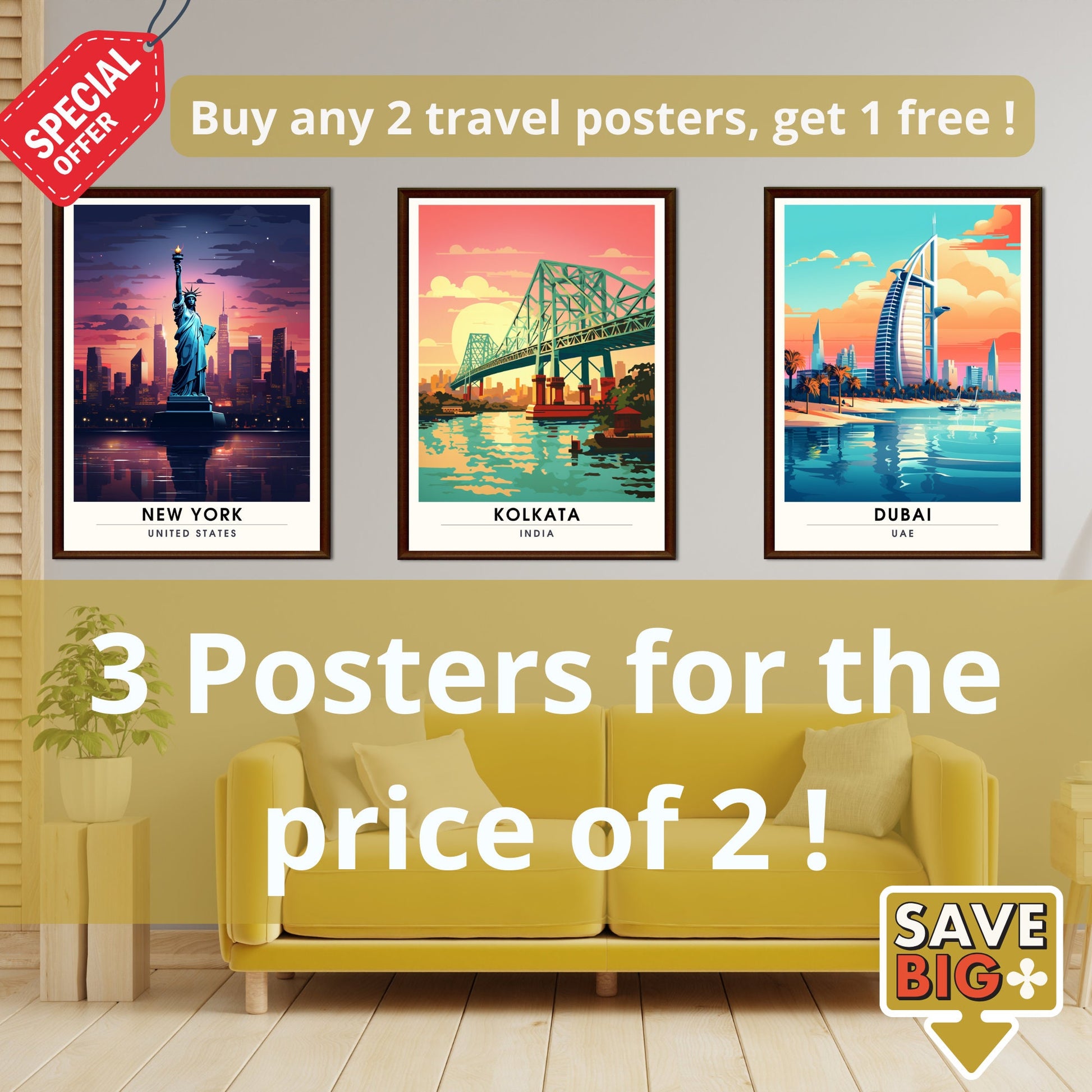 Impression Calcutta, Inde | Pont de Howrah