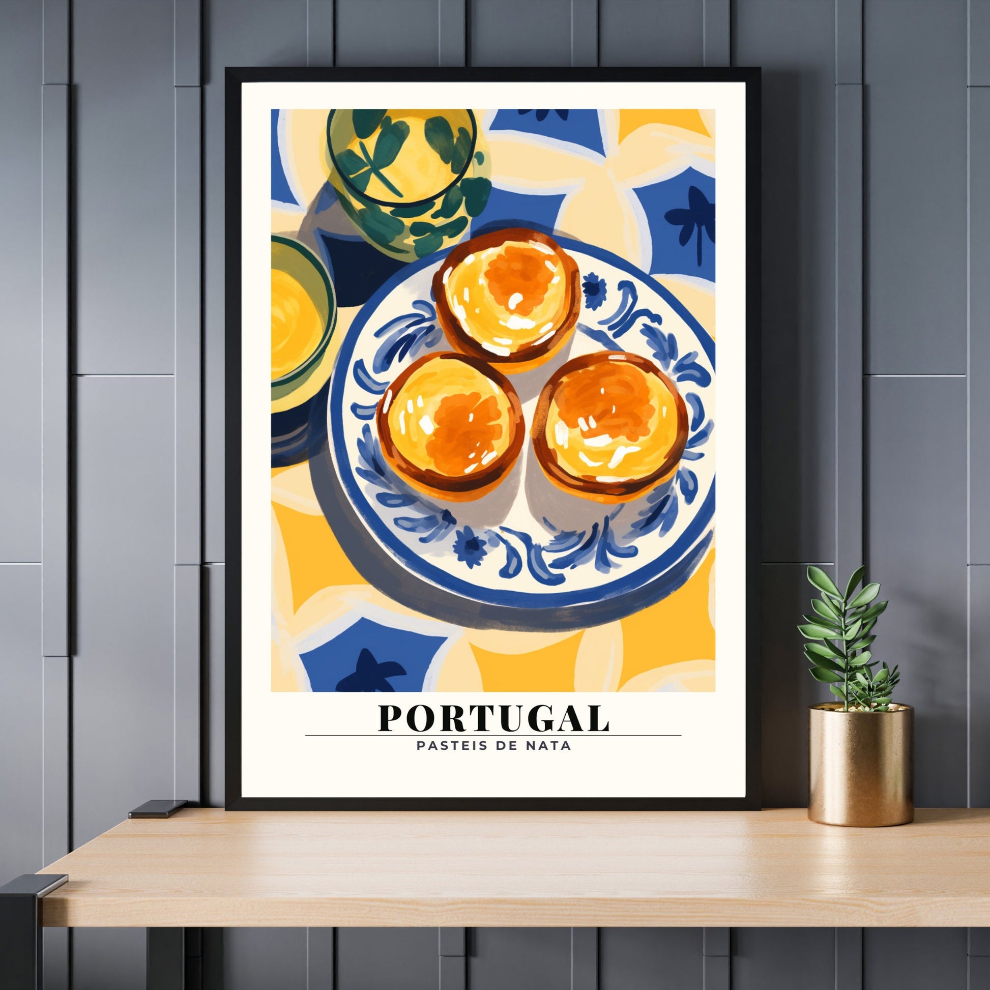 Kitchen Poster | Portugal Poster | Travel Souvenir | Gift Idea | Portugal Travel Print