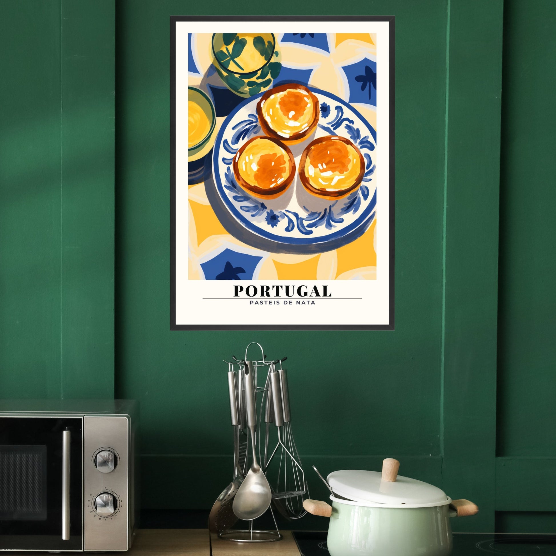 Kitchen Poster | Portugal Poster | Travel Souvenir | Gift Idea | Portugal Travel Print