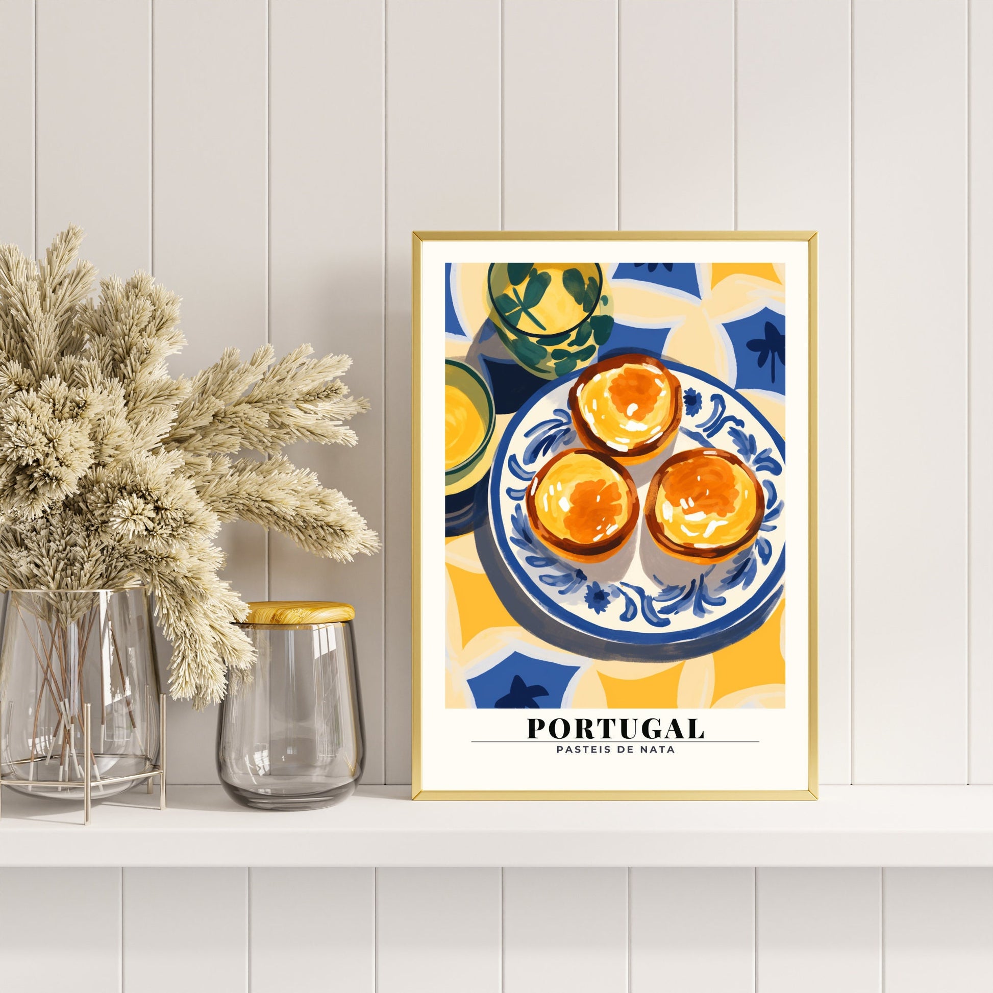 Kitchen Poster | Portugal Poster | Travel Souvenir | Gift Idea | Portugal Travel Print