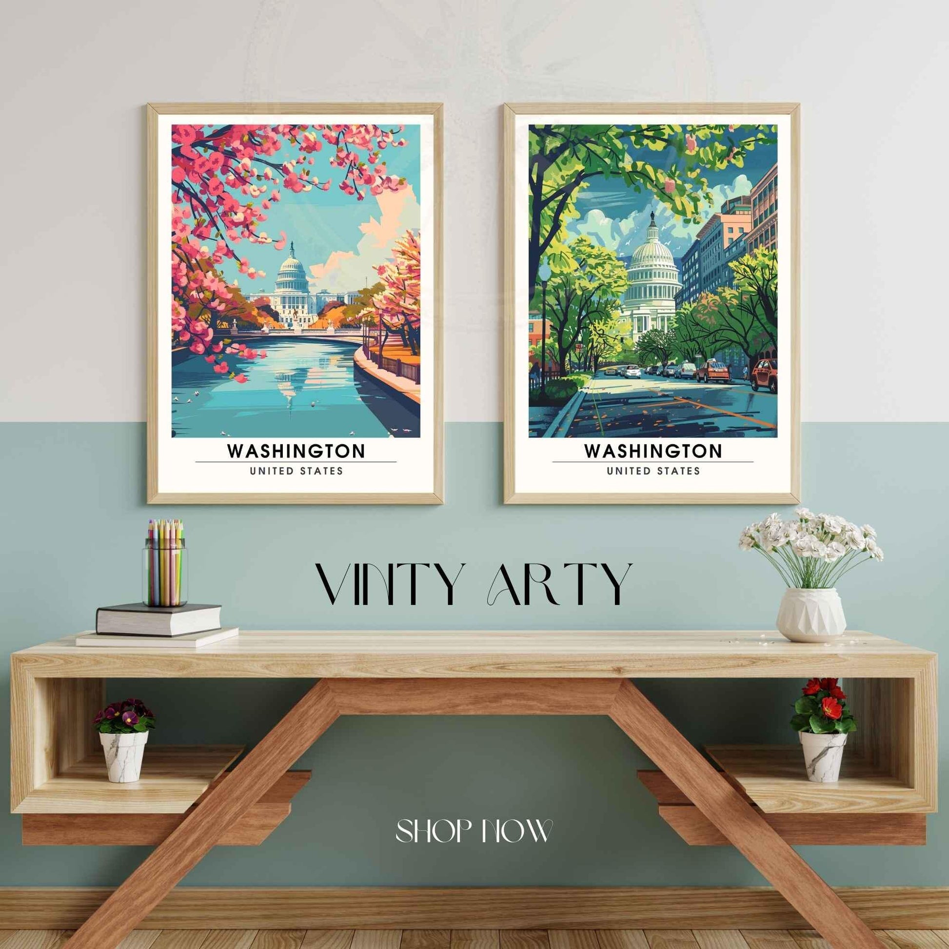 Affiche Washington | Impression Washington, USA