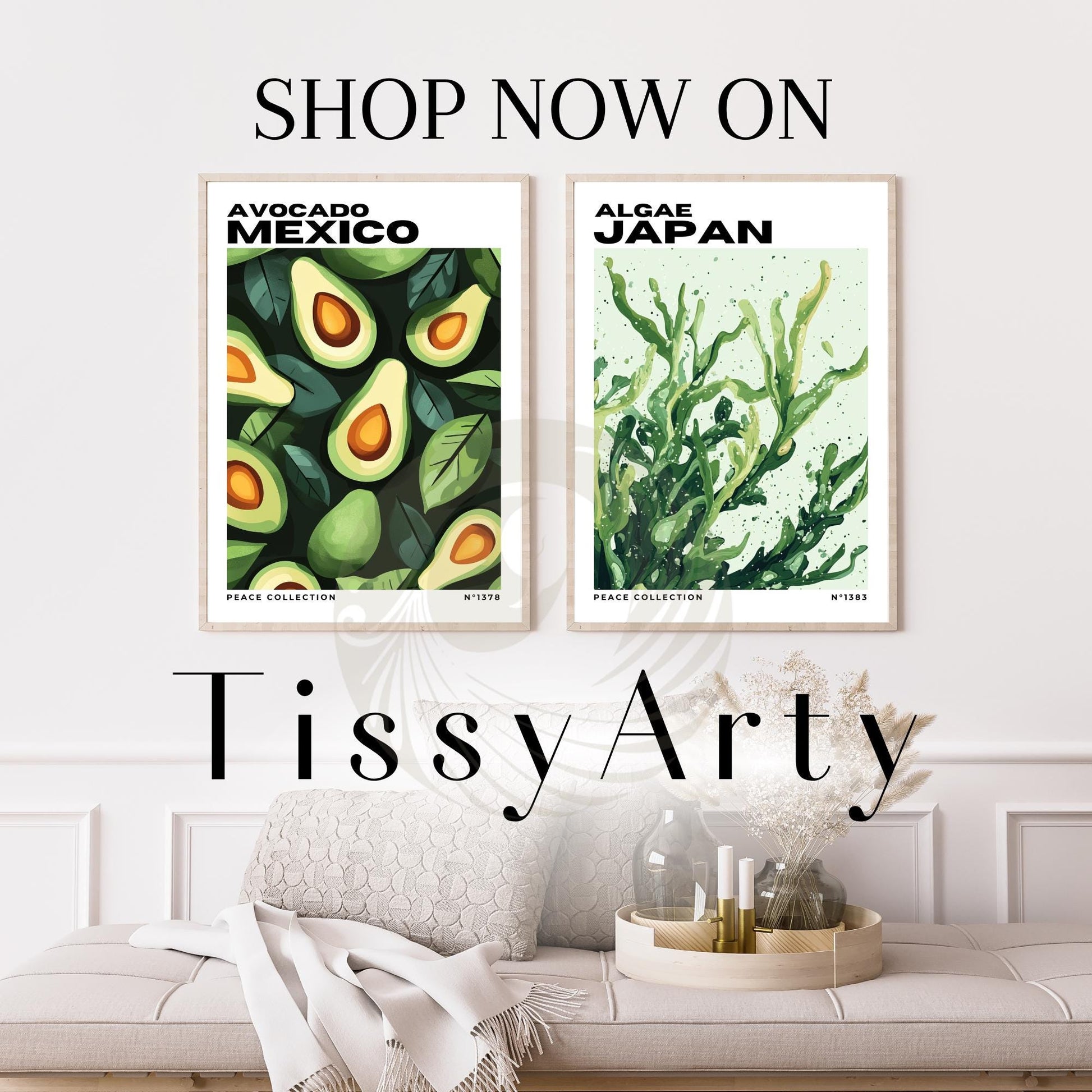 Kitchen poster | Mexico poster | Avocado poster | Travel souvenir | Gift idea | Mexico travel print
