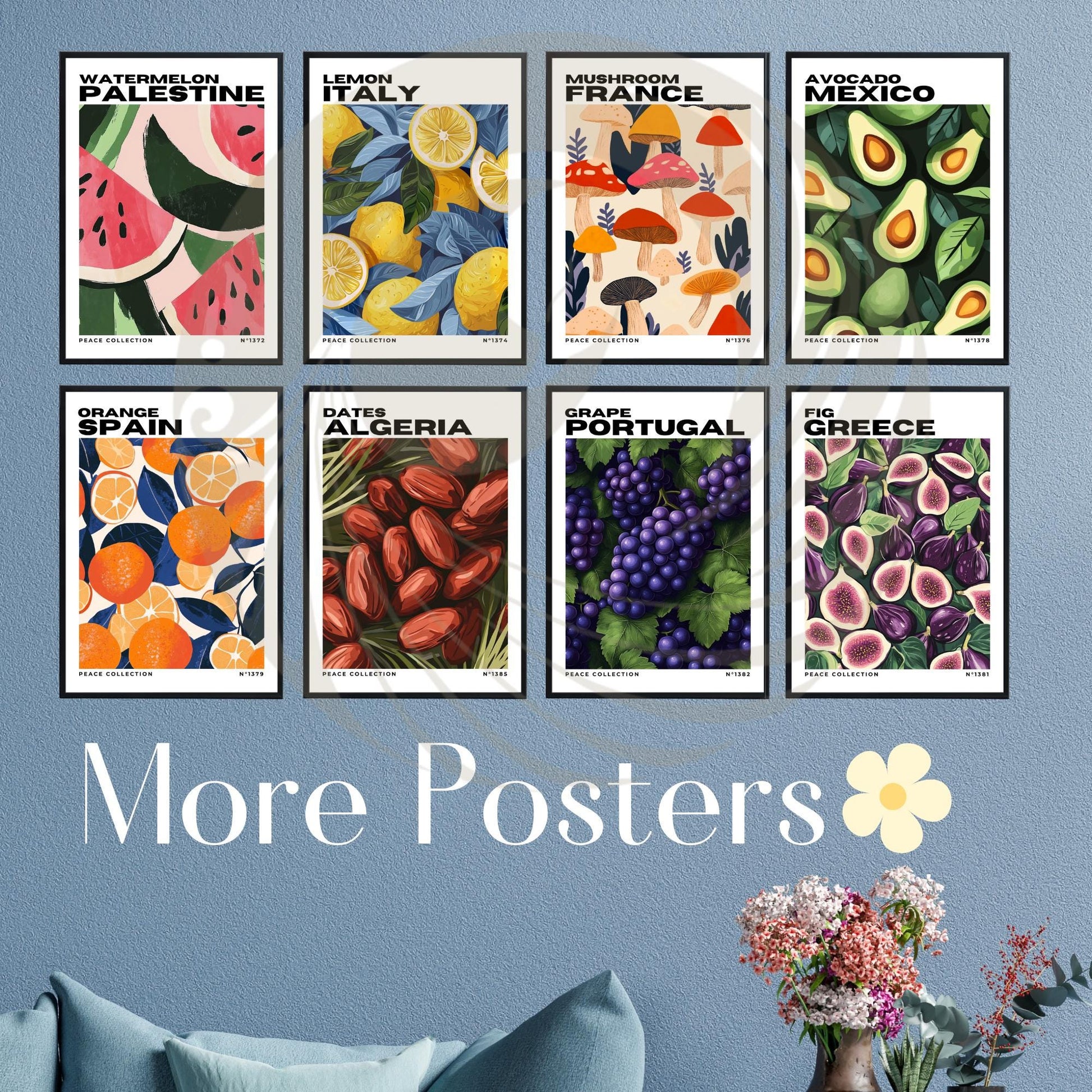 Kitchen poster | Mexico poster | Avocado poster | Travel souvenir | Gift idea | Mexico travel print