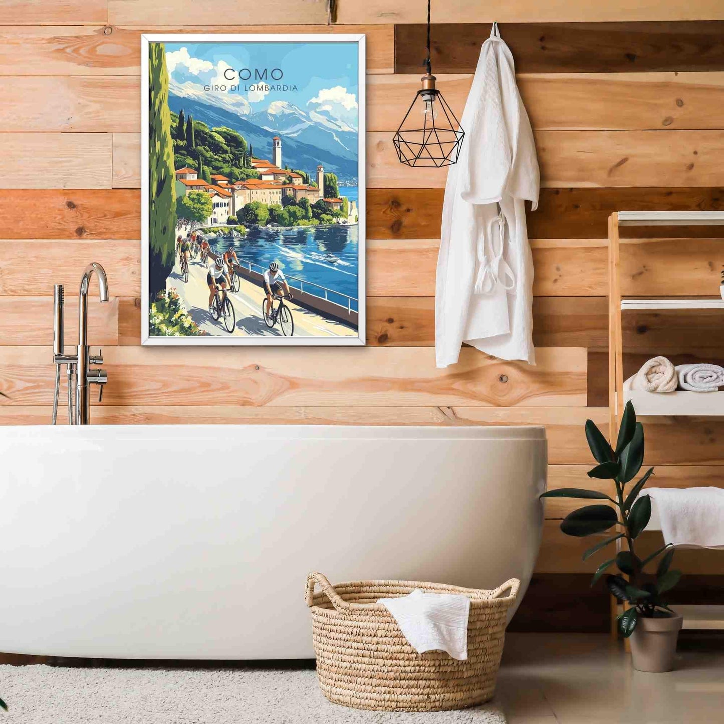 Affiche Tour de Lombardie - Impression Tour de Lombardie, Italie - COME