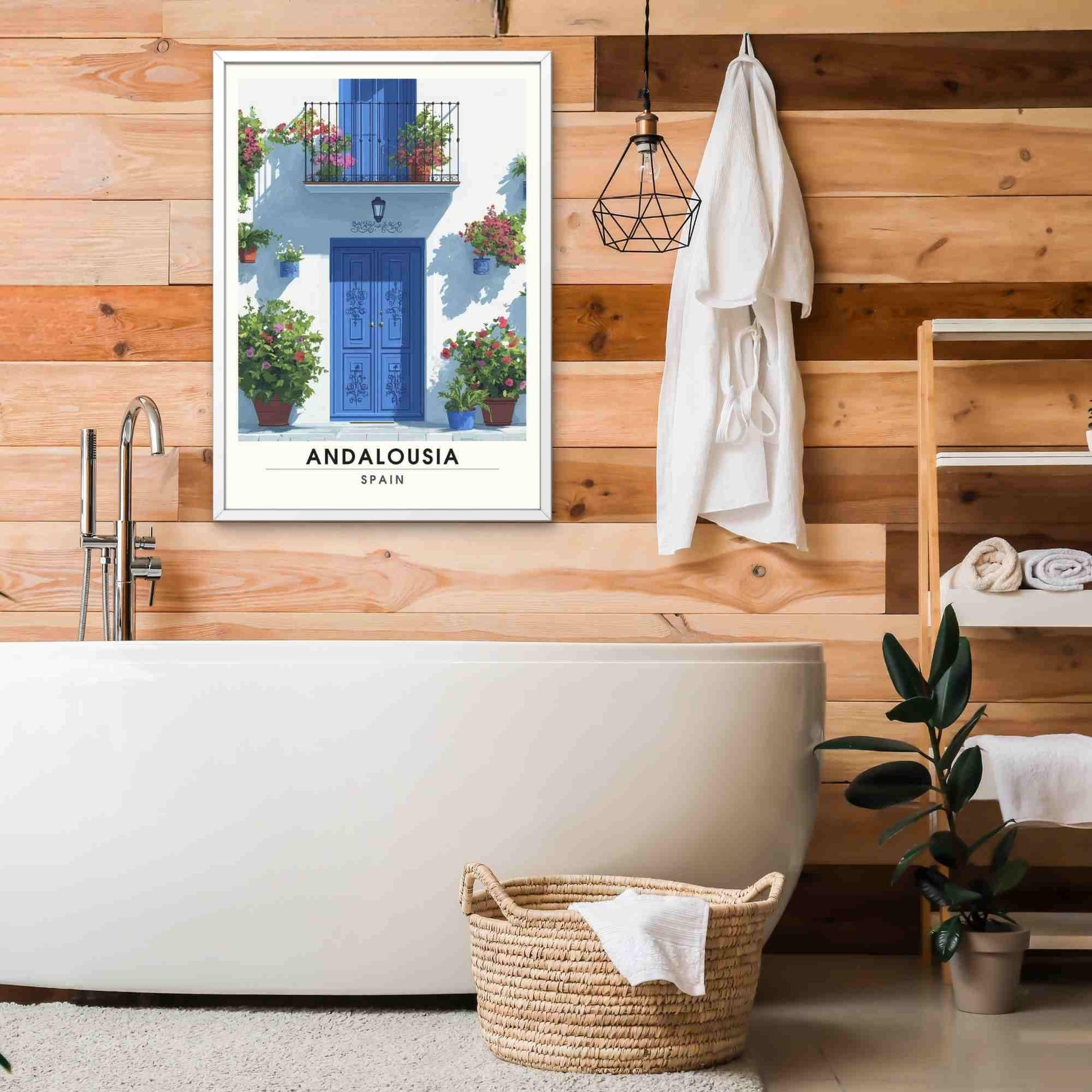 Affiche Andalousie | Impression Andalousie - Façades d'Andalousie