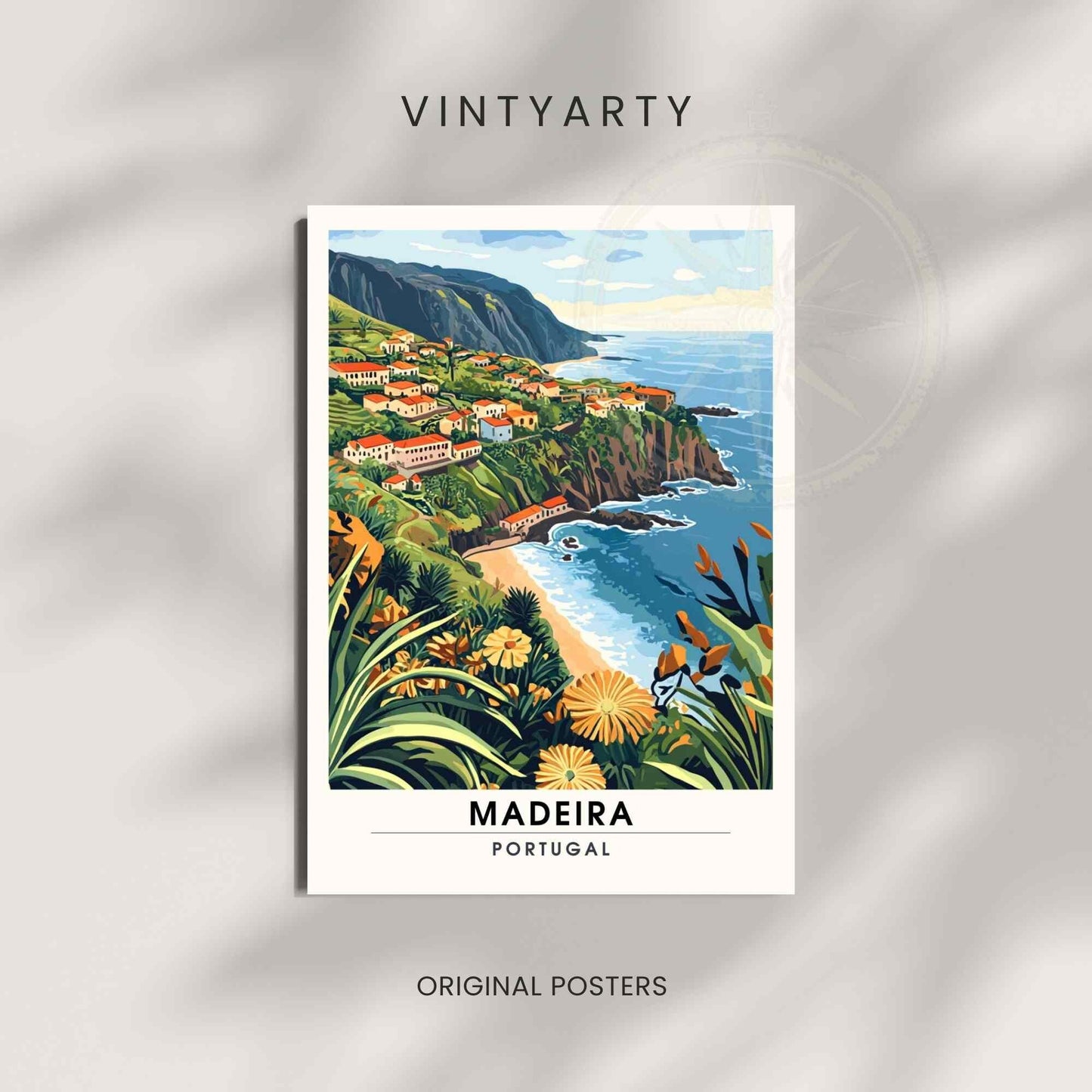 Affiche Madère | Impression Madère, Portugal