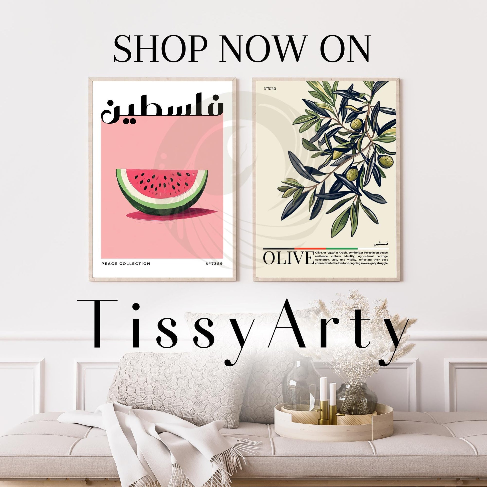 Digital Kitchen poster | Palestine poster | Watermelon Poster | Travel souvenir | Gift idea | Middle East travel print | PDF