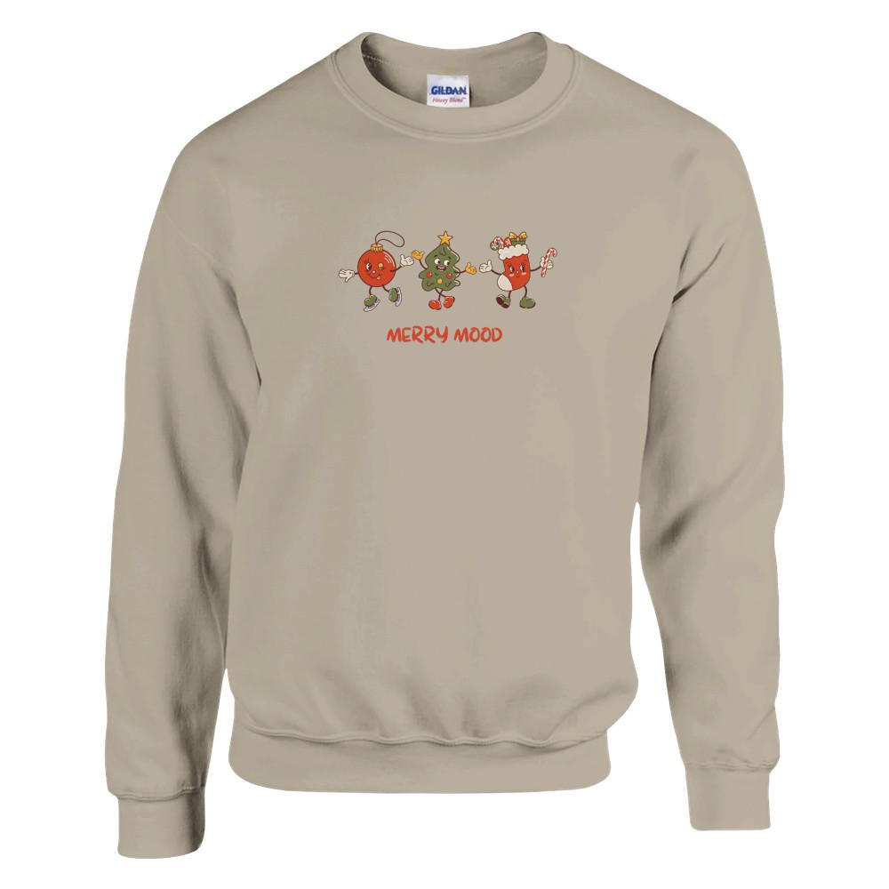 Sweat unisexe Noël - Joyeux noël - 10 Couleurs disponibles