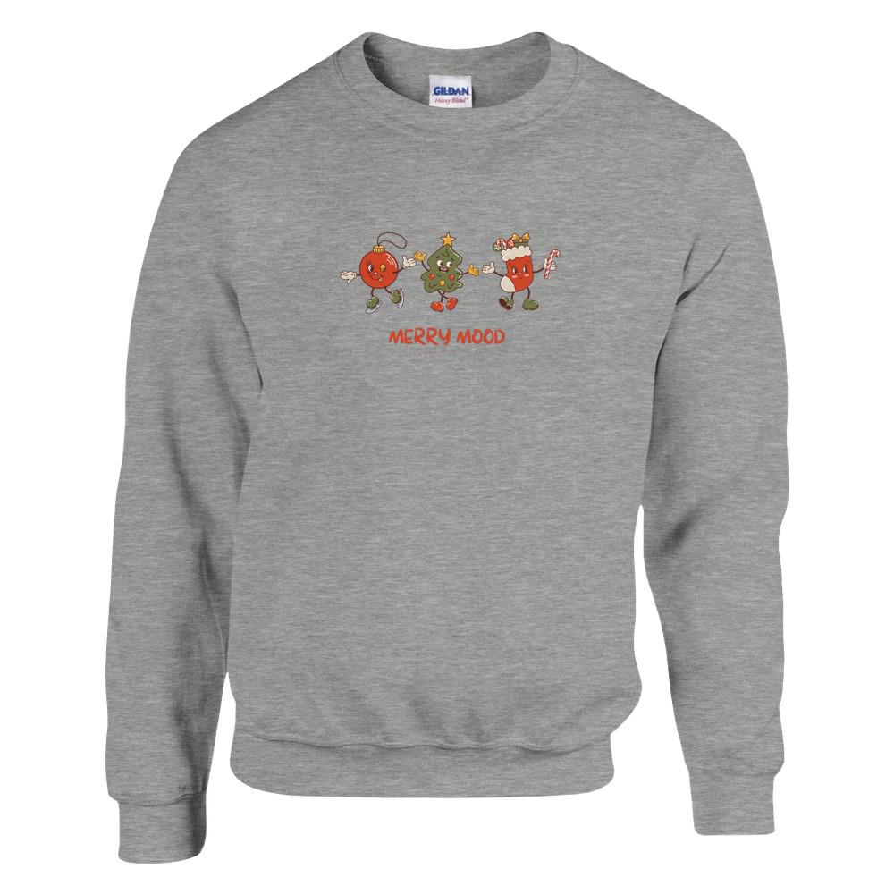 Sweat unisexe Noël - Joyeux noël - 10 Couleurs disponibles