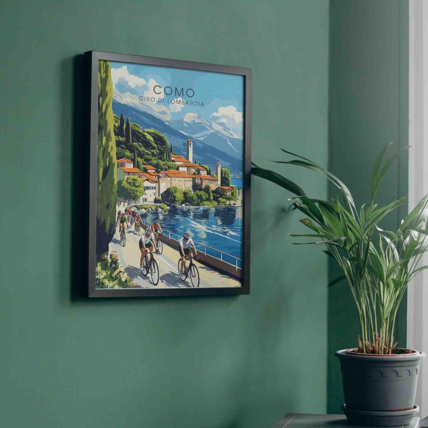 Affiche Tour de Lombardie - Impression Tour de Lombardie, Italie - COME