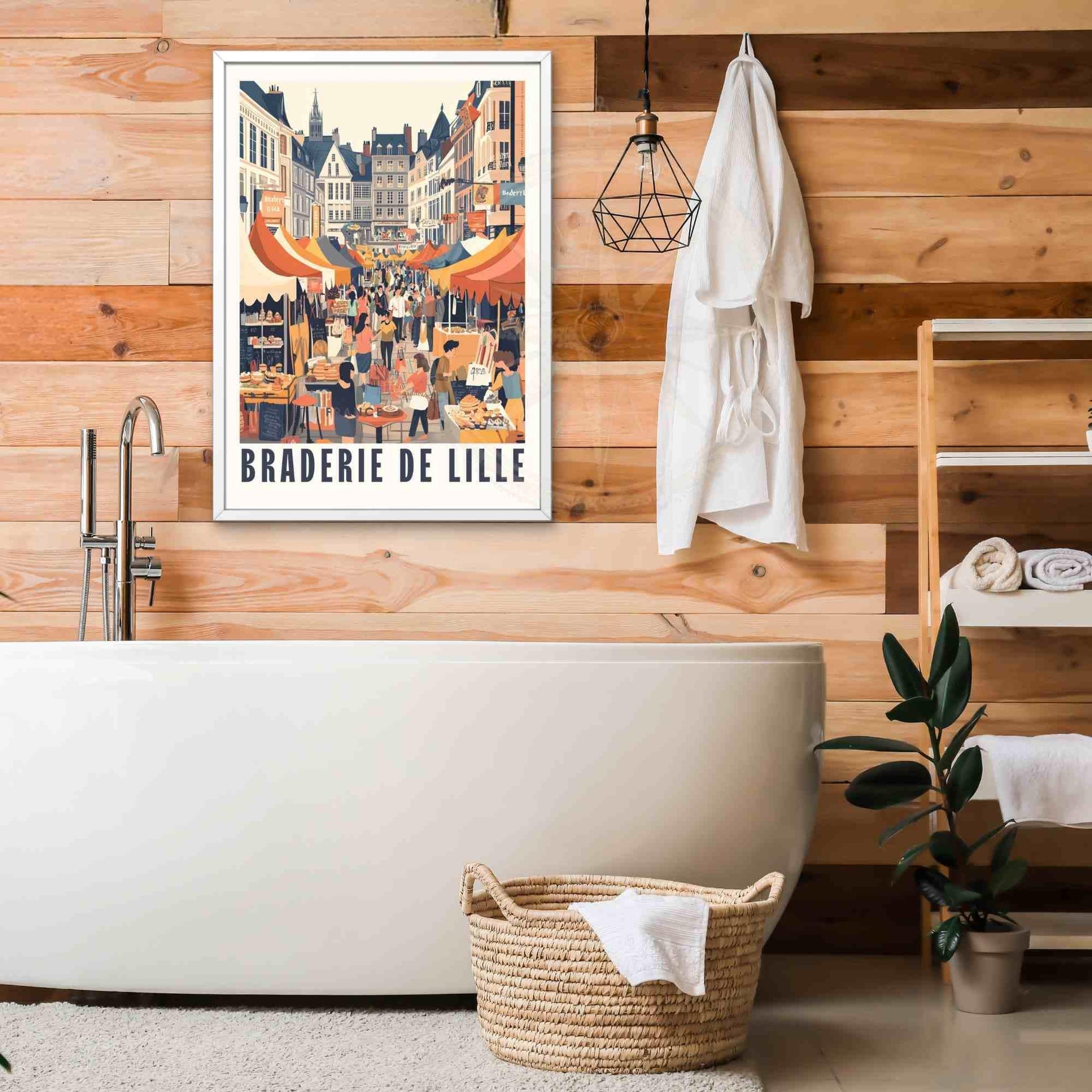 Affiche Braderie de Lille | Impression Lille, France
