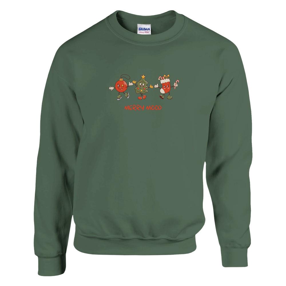 Sweat unisexe Noël - Joyeux noël - 10 Couleurs disponibles