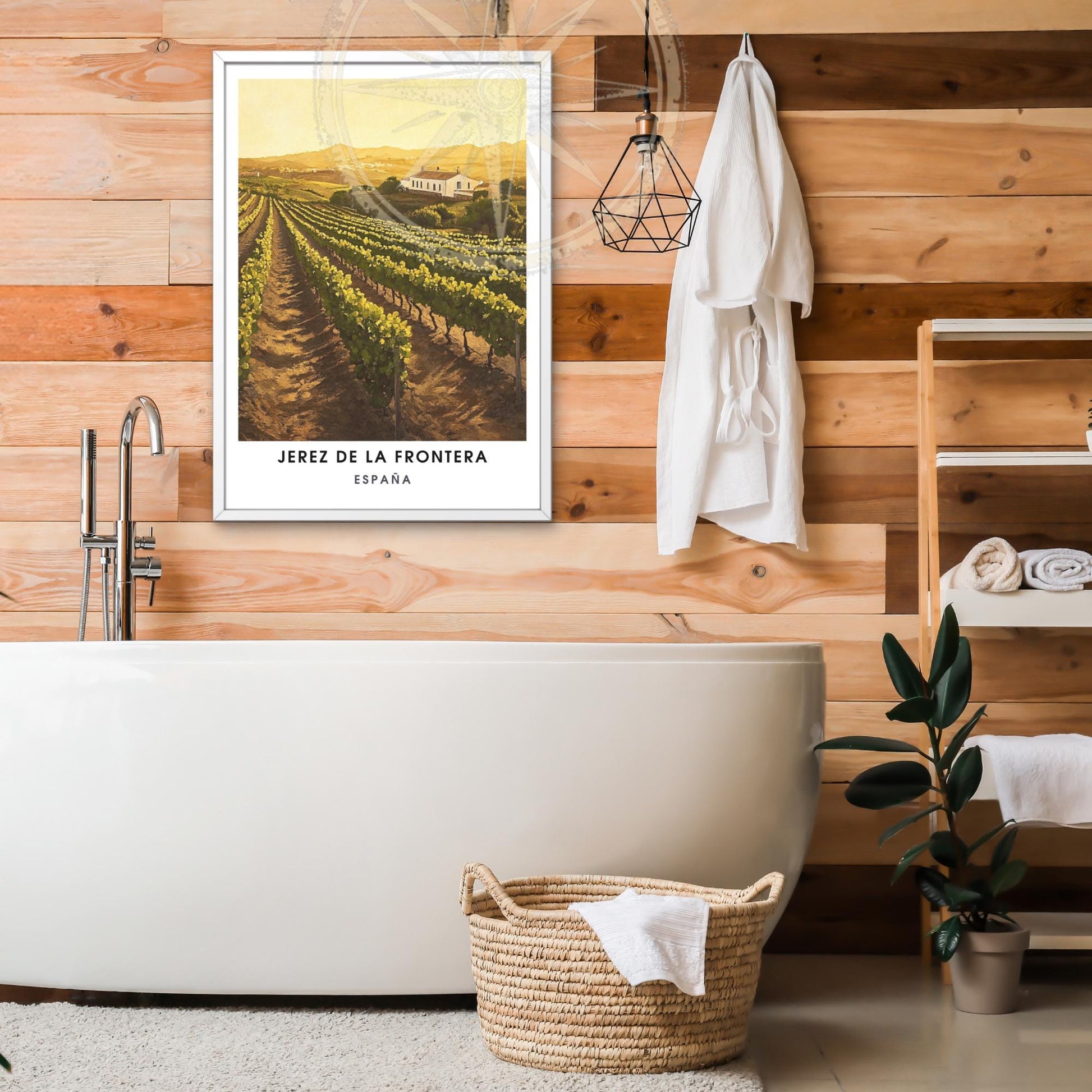 Affiche de voyage Jerez de la Frontera | Impression Jerez de la Frontera