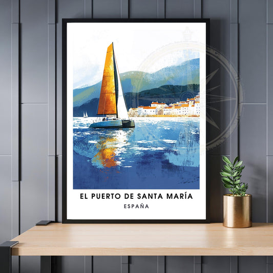 Affiche El Puerto de Santa María | Impression El Puerto de Santa María