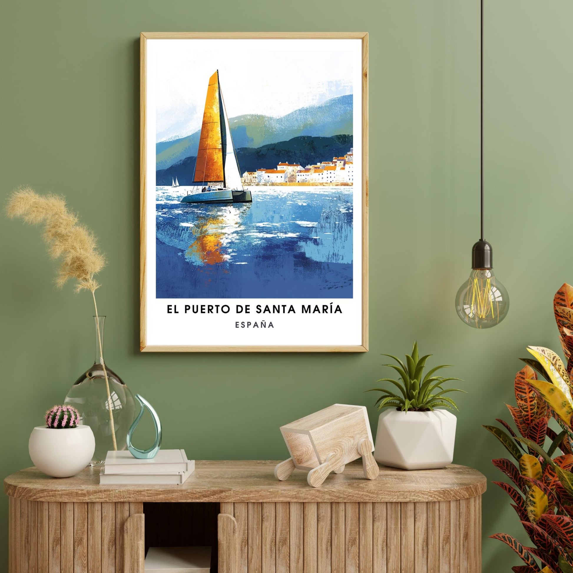 Affiche El Puerto de Santa María | Impression El Puerto de Santa María