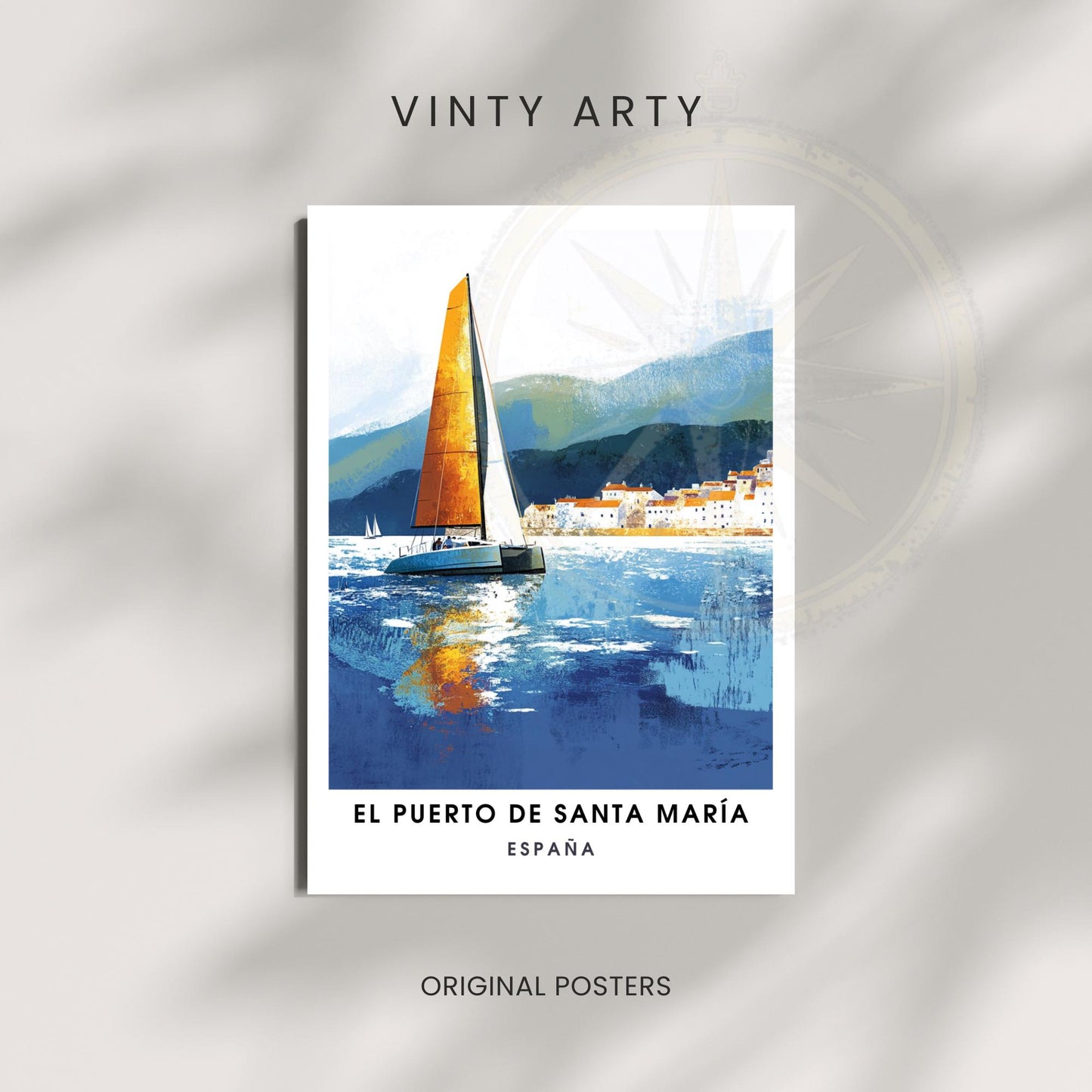 Affiche El Puerto de Santa María | Impression El Puerto de Santa María