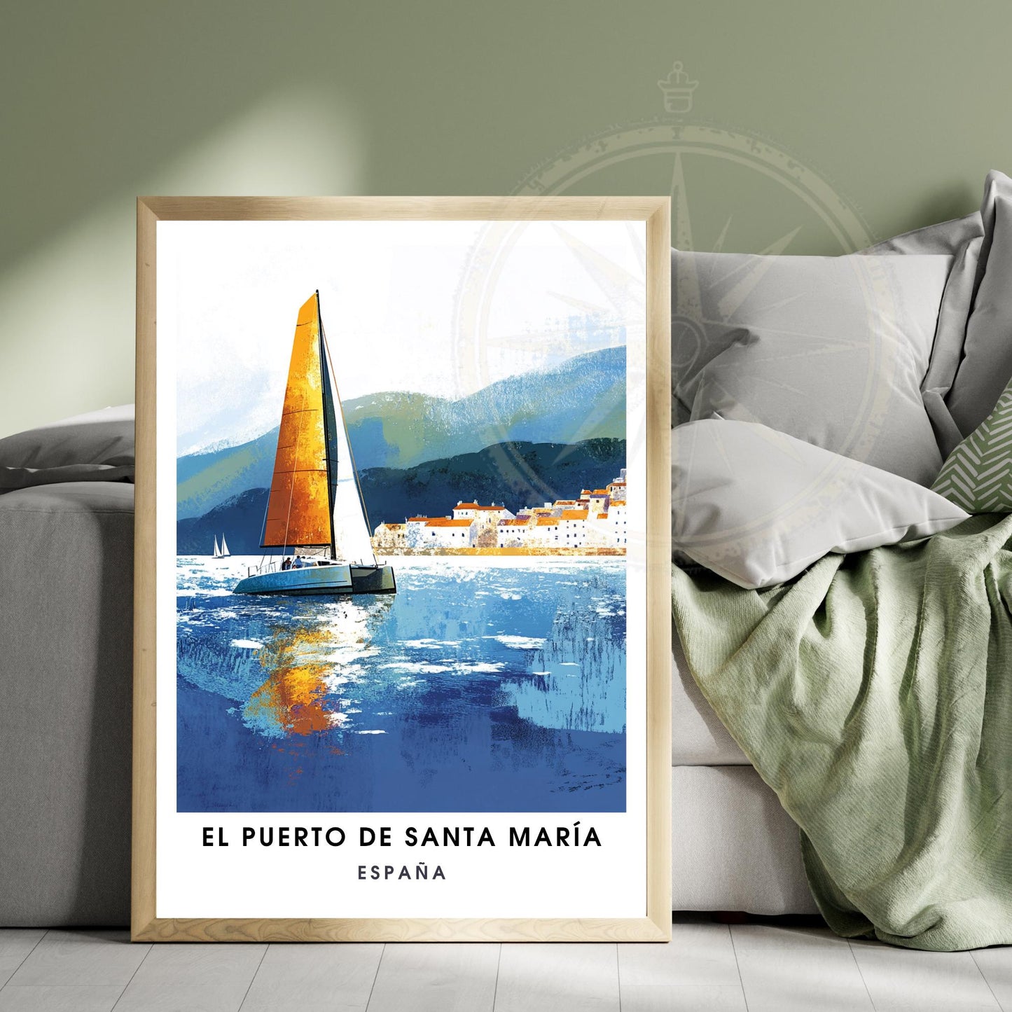 Affiche El Puerto de Santa María | Impression El Puerto de Santa María