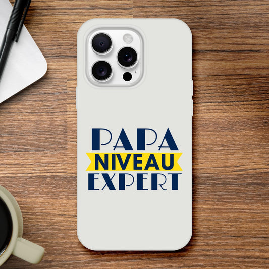 Coque IPhone personnalisée - Capitaine Papa - cadeau fête des pères