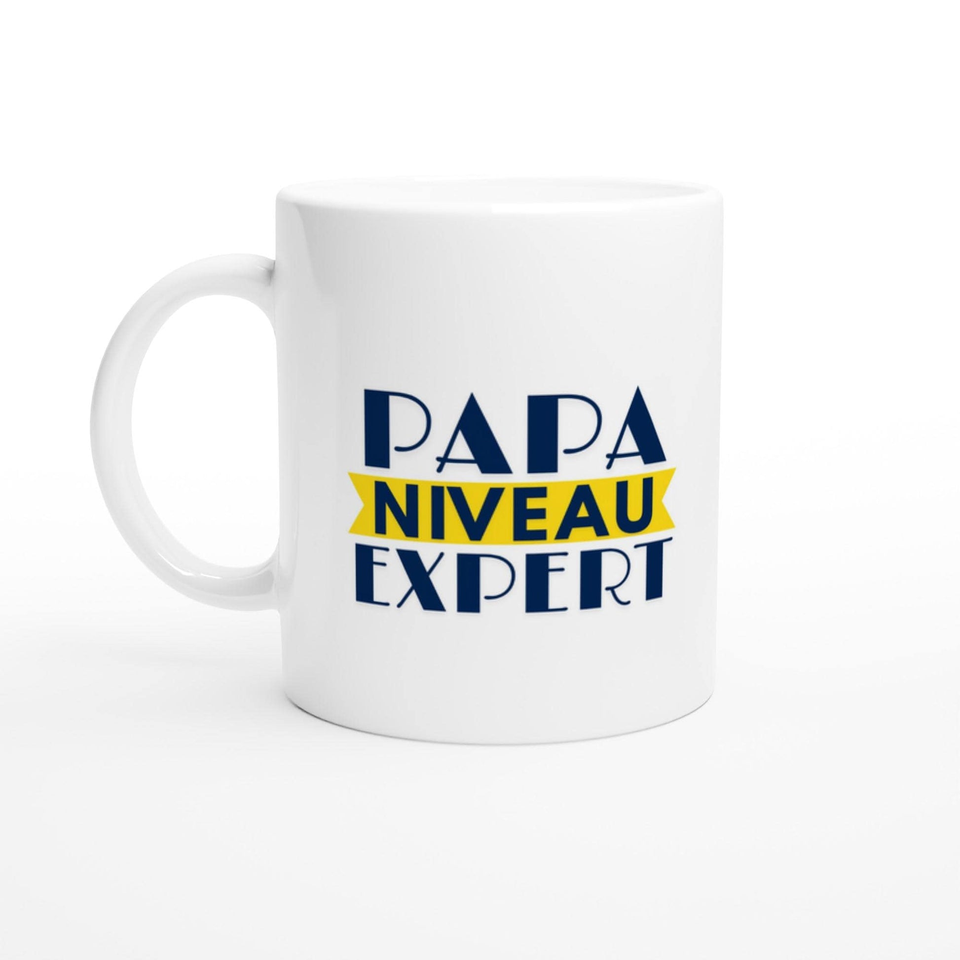Mug en céramique - Papa niveau expert - Cadeau fête des pères